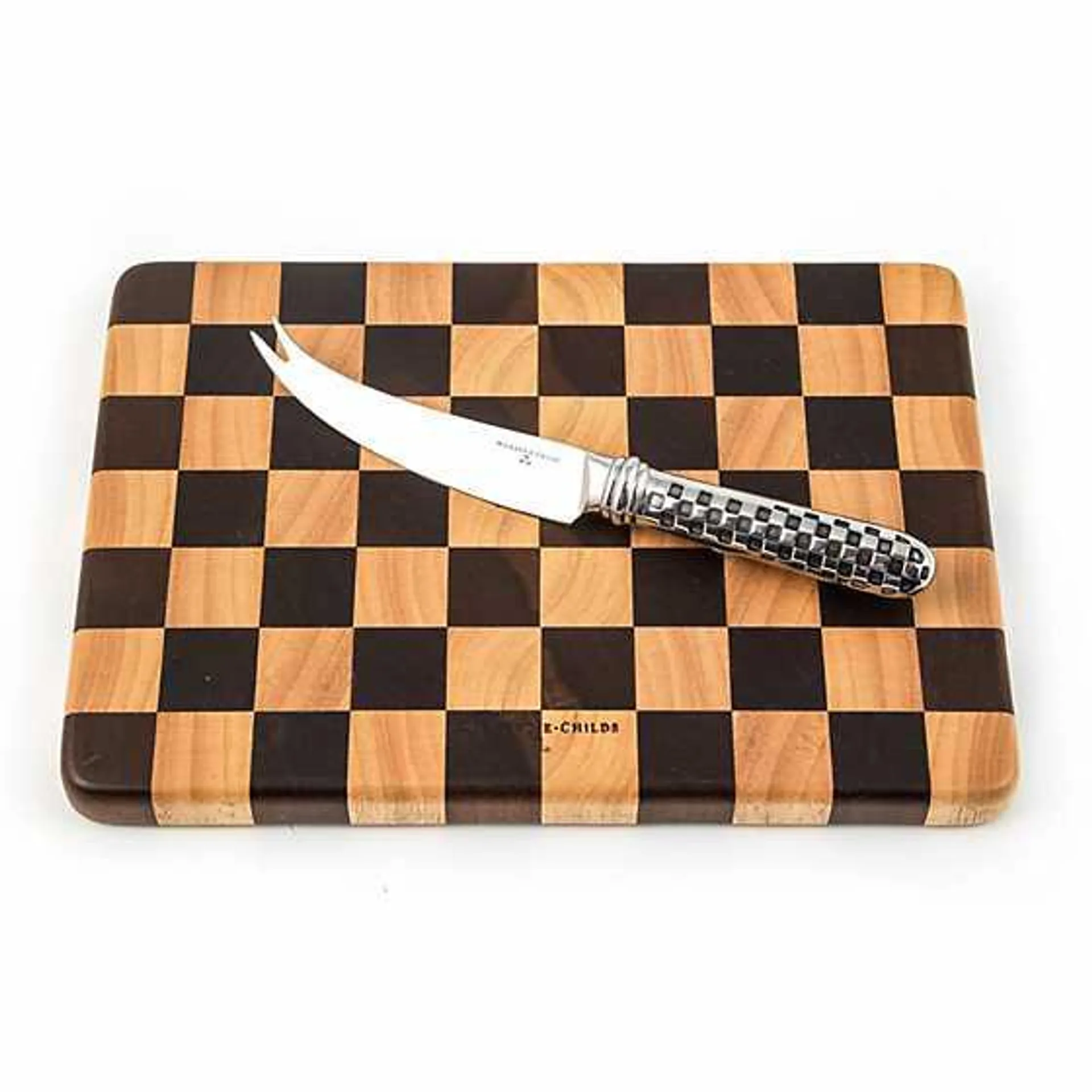 Check Cheese Board Set