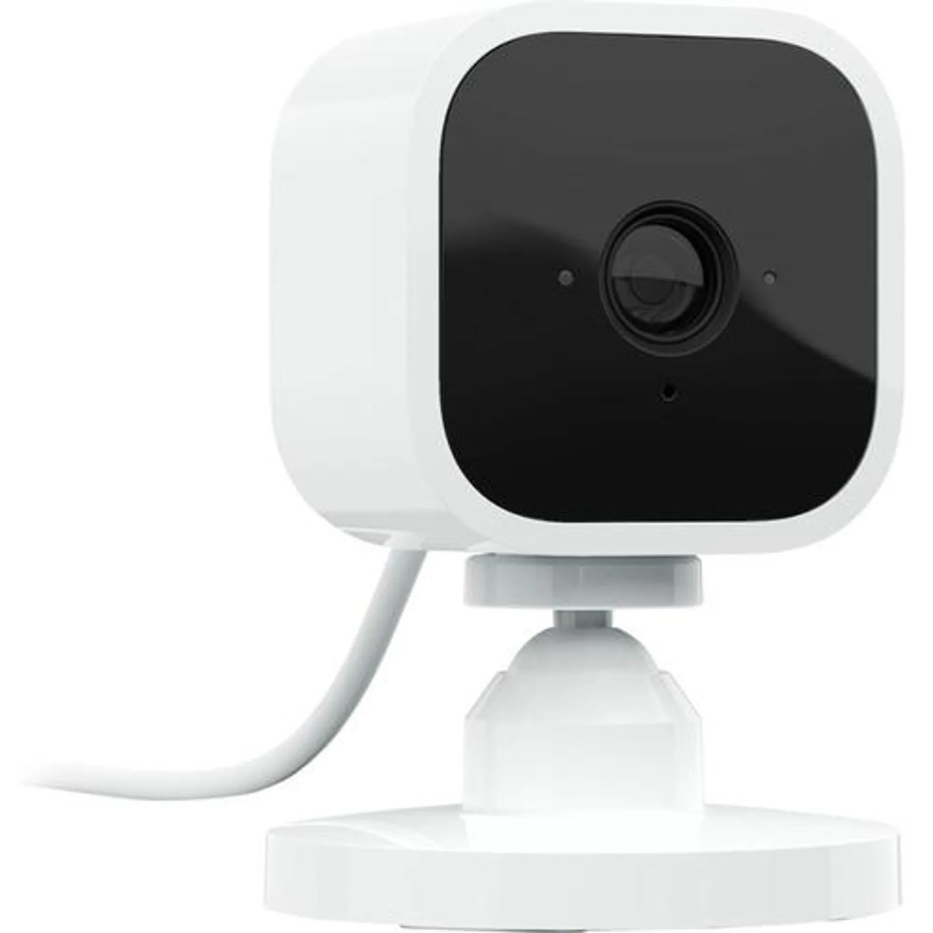 Mini Indoor 1080p Wi-Fi White Security Camera