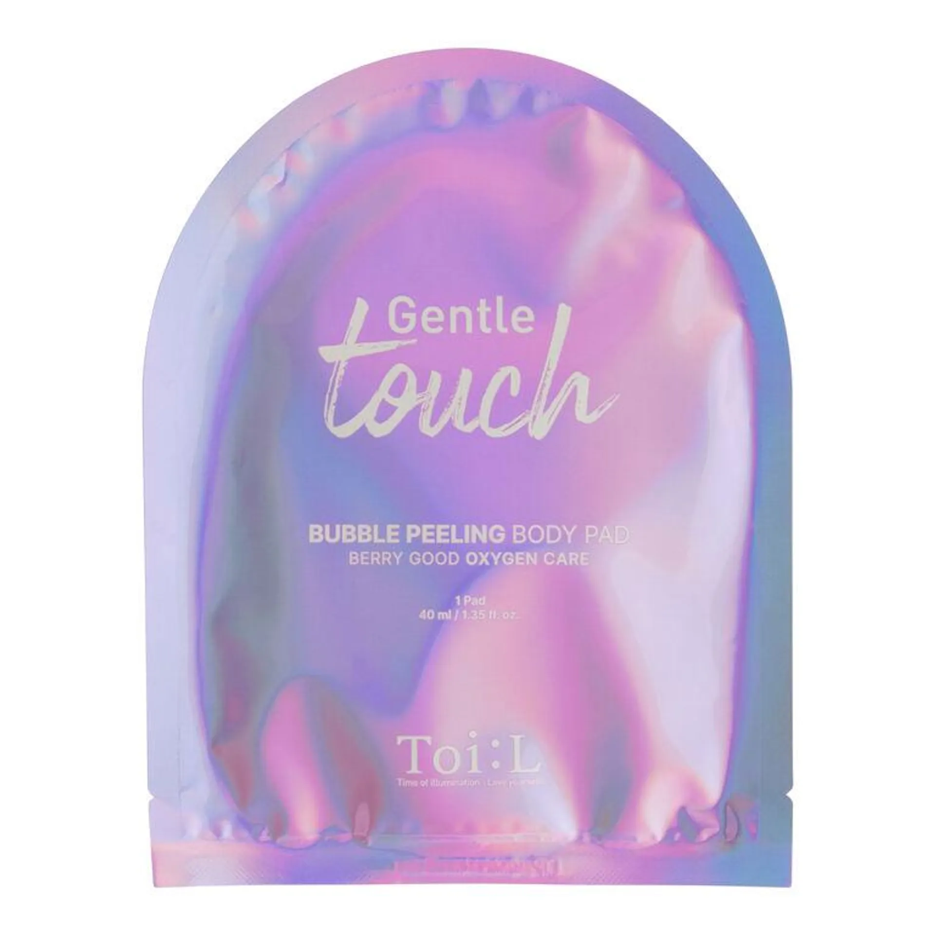 Banzai Gentle Touch Berry Good Bubble Peeling Body Pad