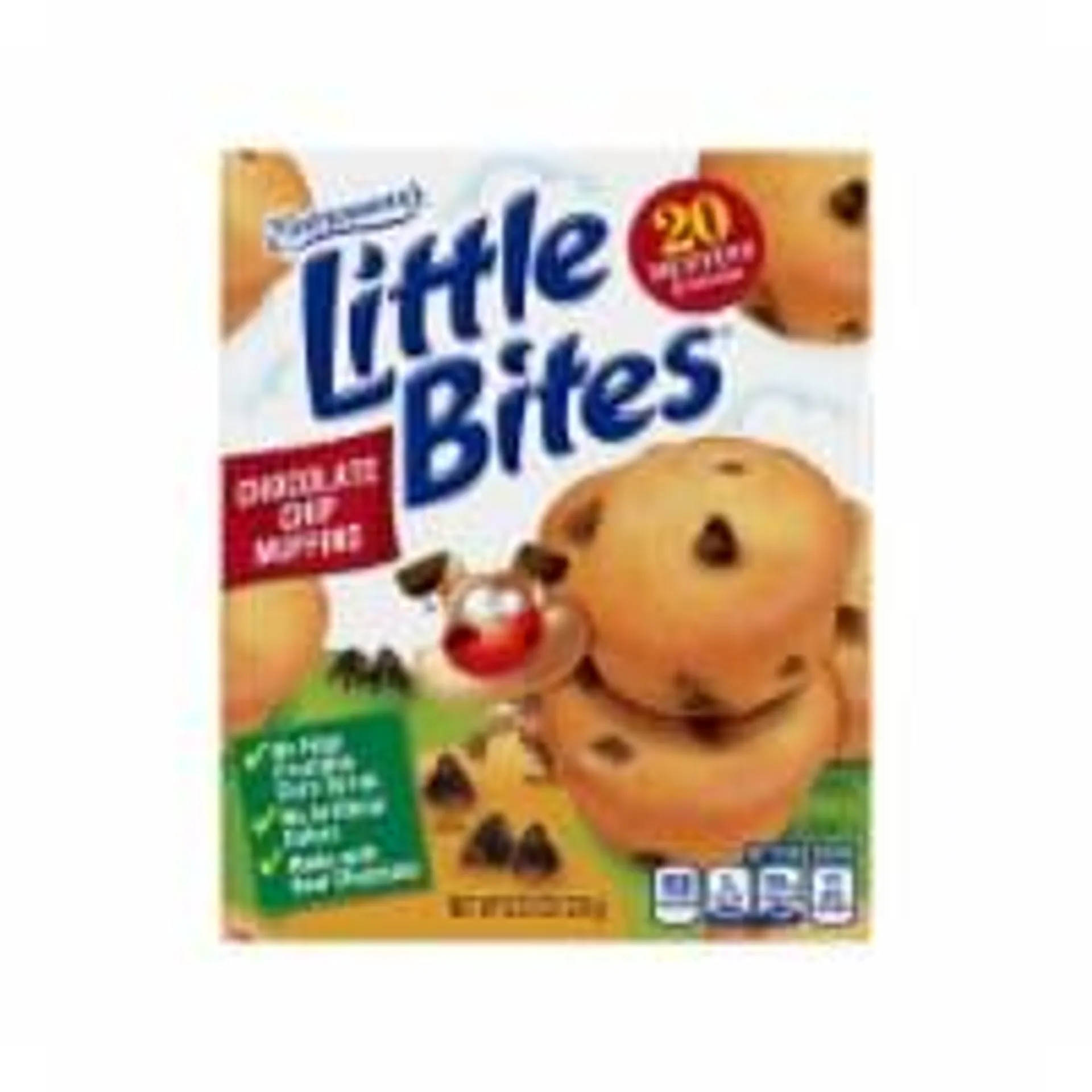 Entenmann's Little Bites Chocolate Chip Mini Muffins Pouches