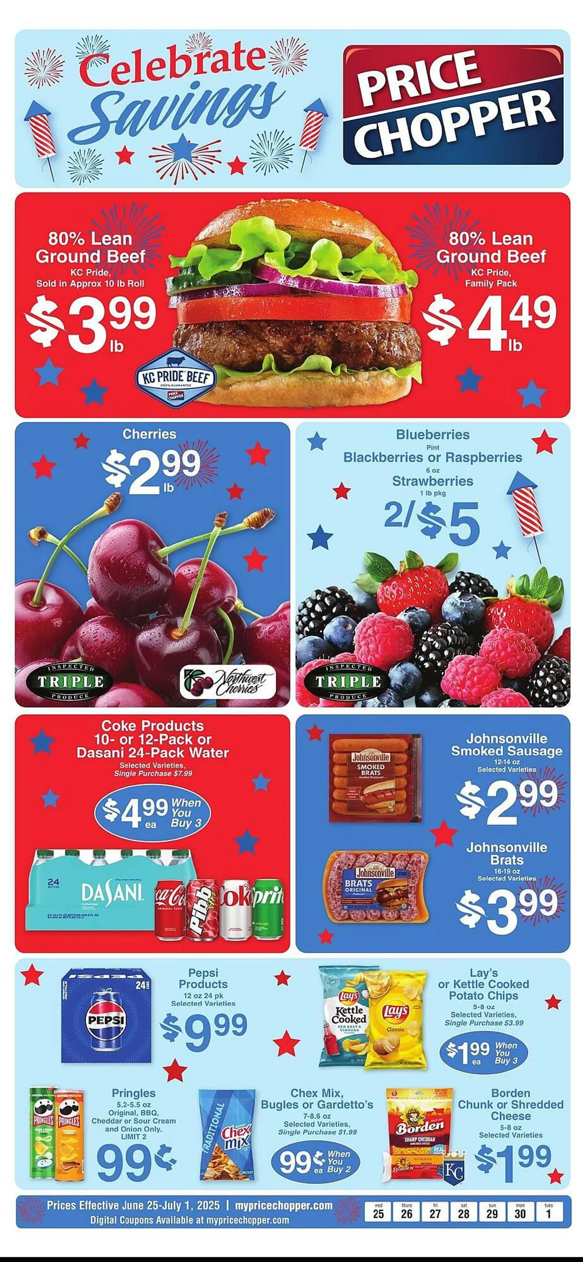 Weekly ad Price Chopper Weekly Ad from June 25 to July 1 2025 - Page 1