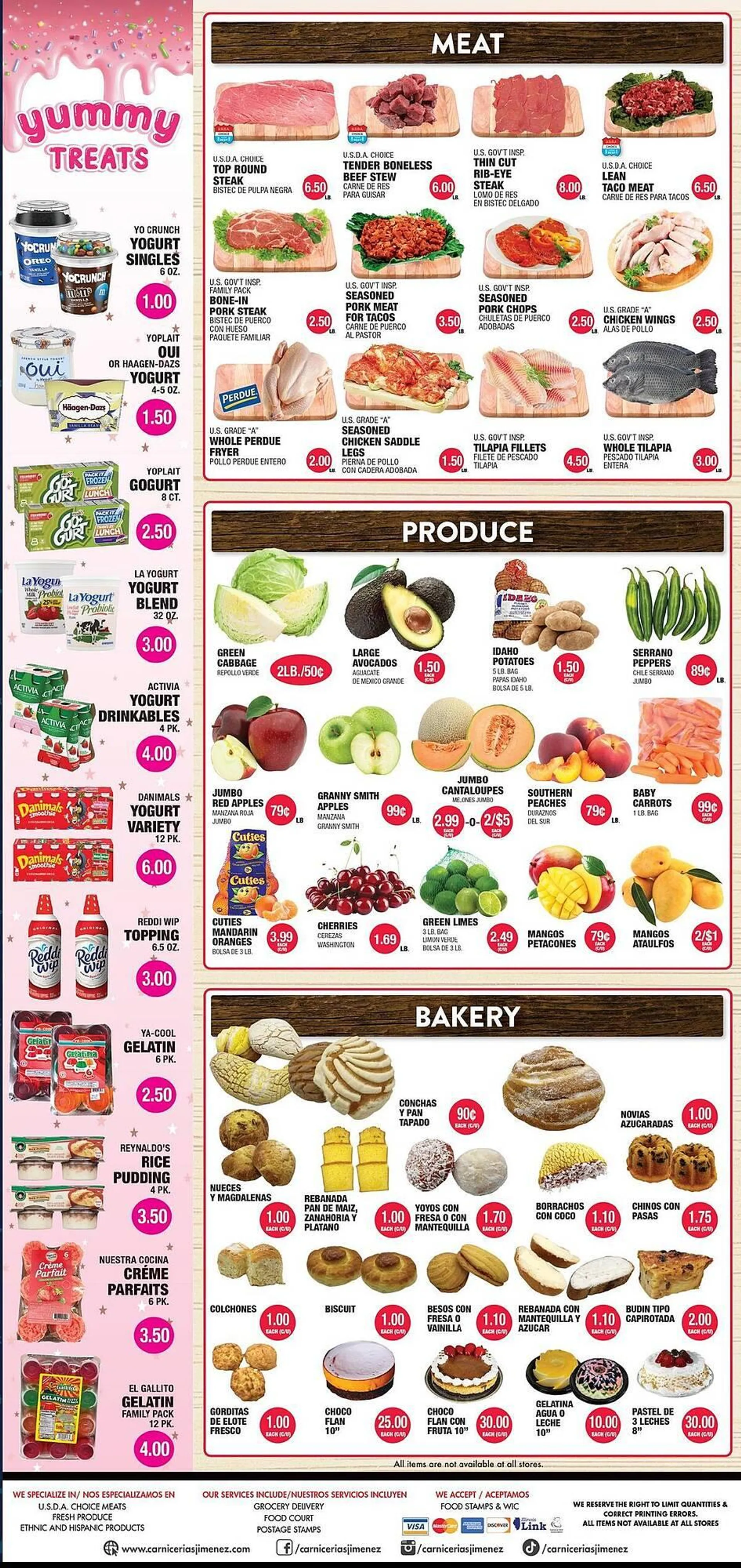Weekly ad Carnicerias Jimenez Weekly Ad from July 2 to July 8 2025 - Page 3