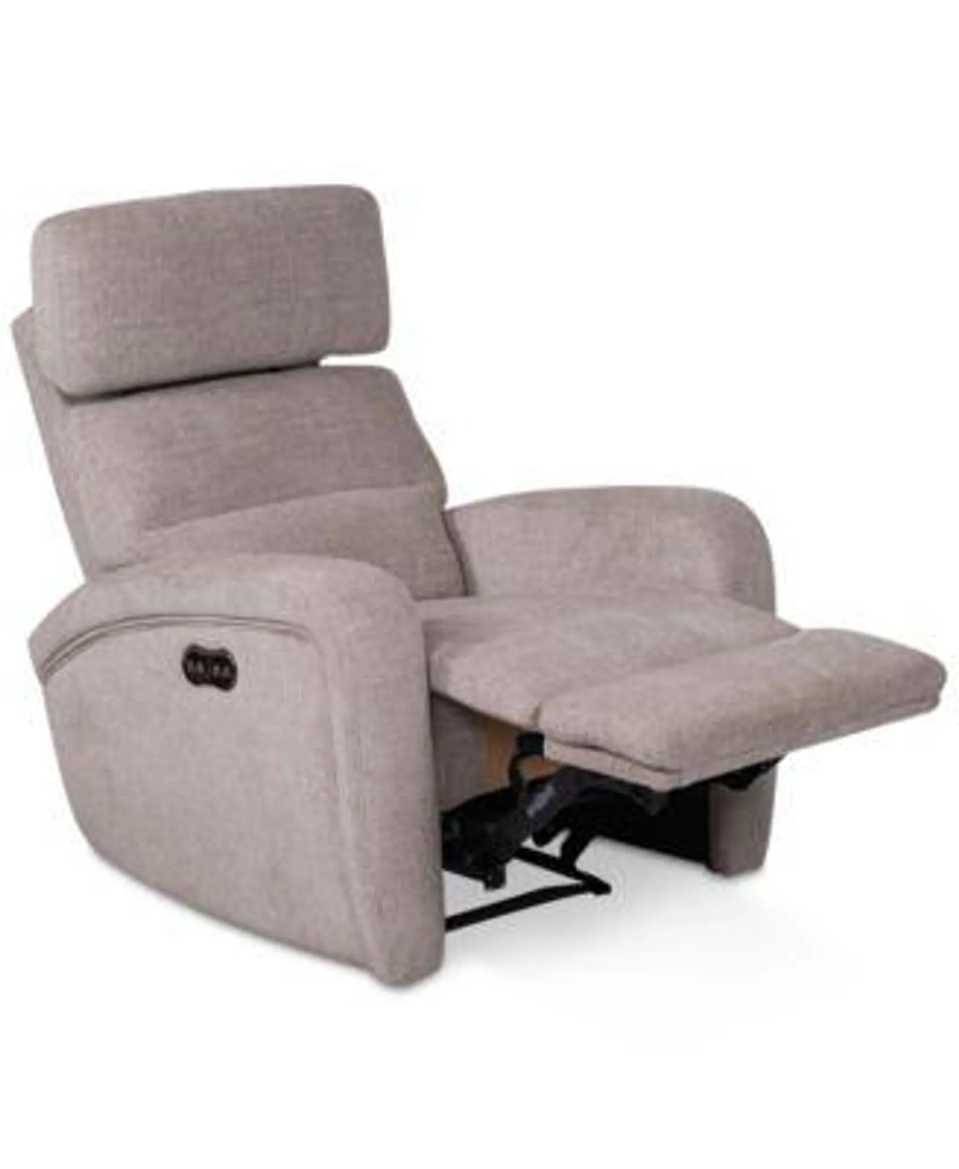 Stellarae Fabric Power Recliner with USB, Created for Macy's