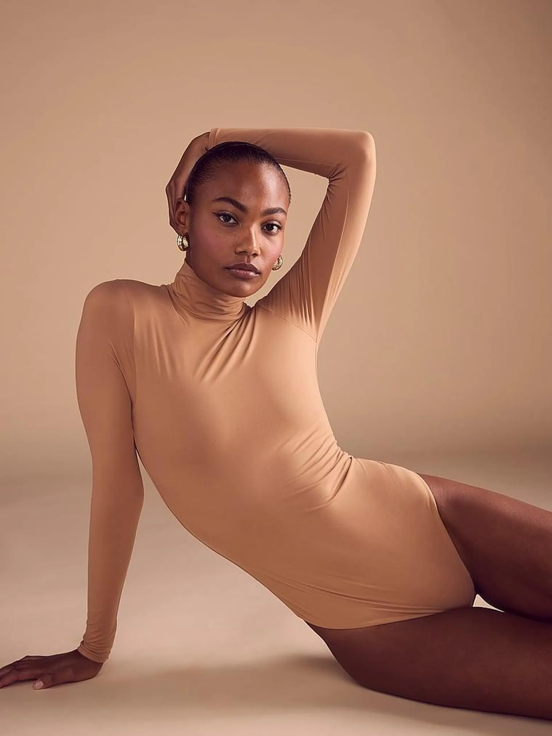 BODYWEAR by Victoria with FeatherSoft™ Innovation Turtleneck Bodysuit