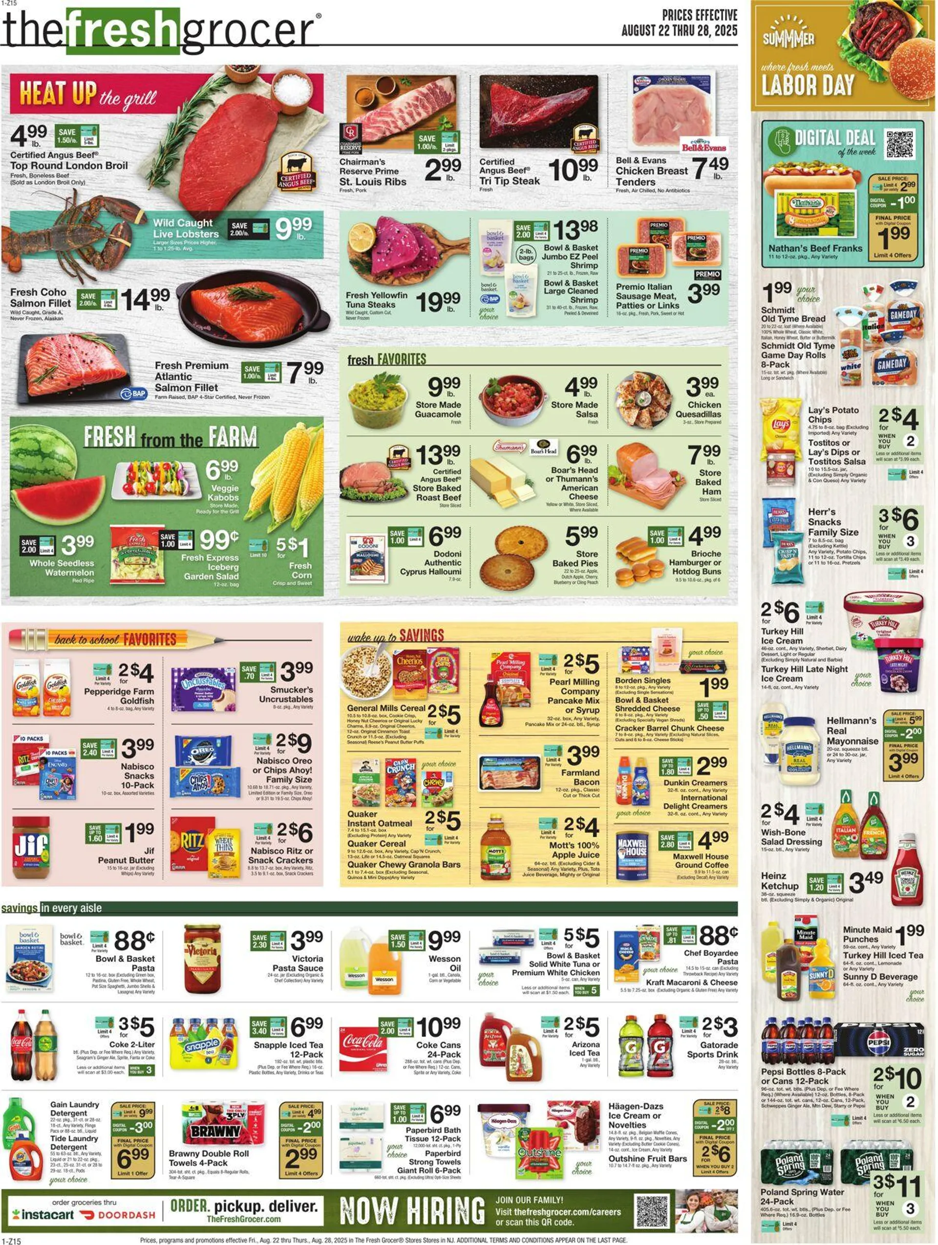 Weekly ad Gerrity's Supermarkets Current weekly ad from August 21 to August 28 2025 - Page 1