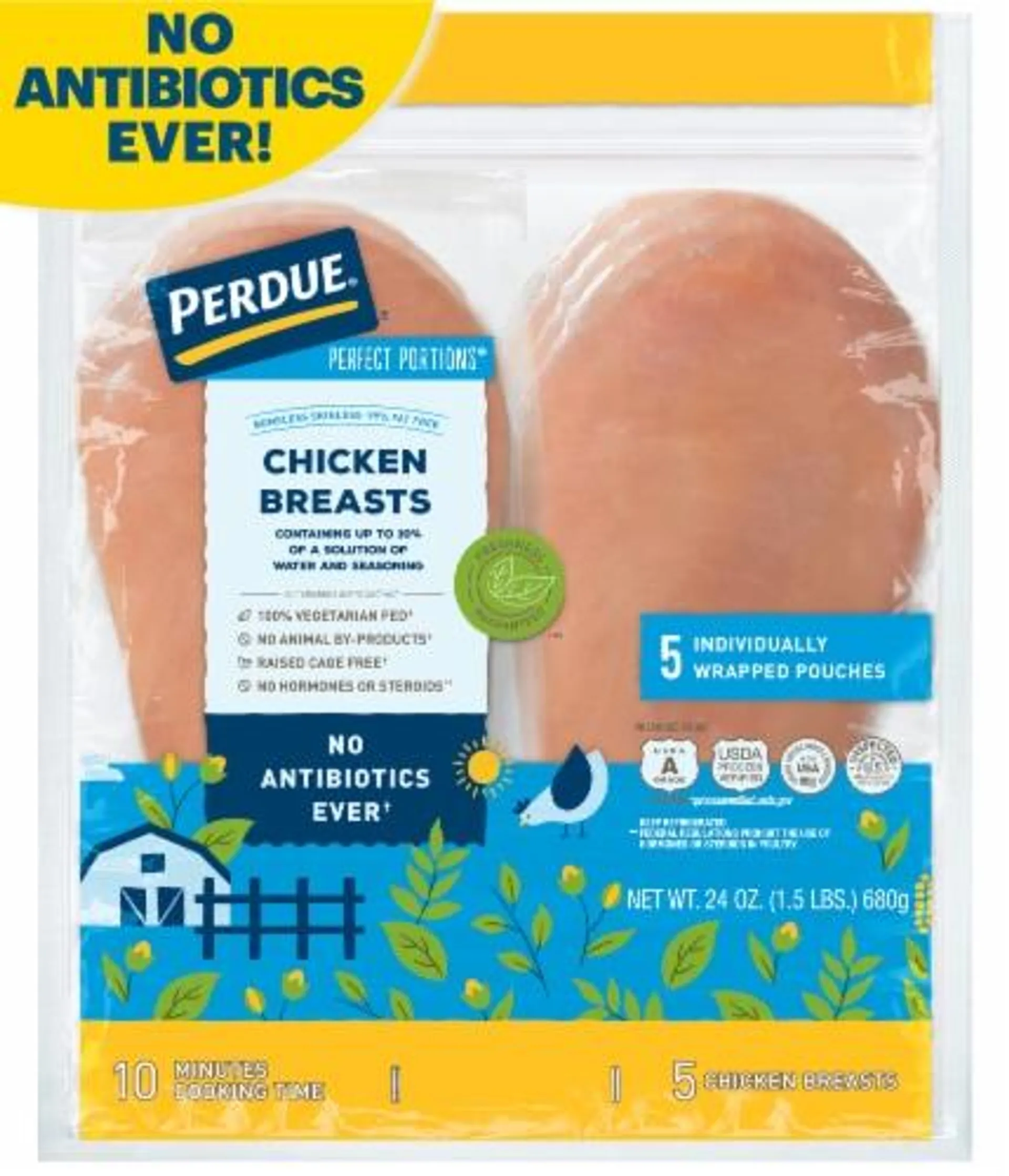 Perdue® Perfect Portions® Boneless Skinless Chicken Breasts