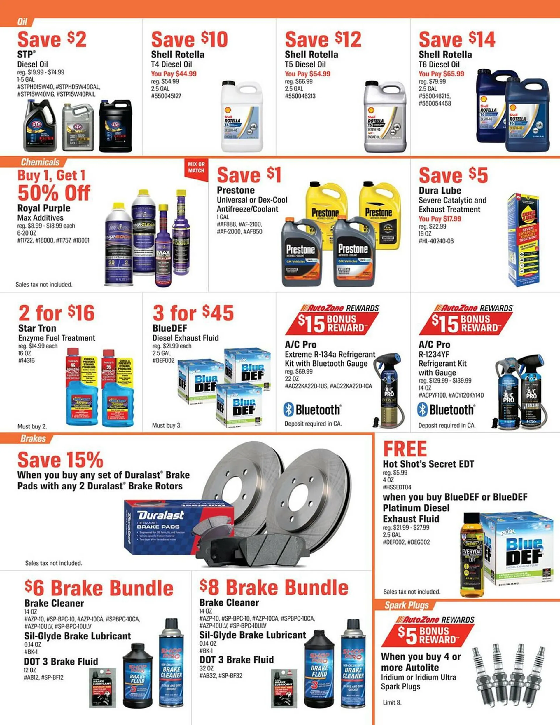 Weekly ad AutoZone Weekly Ad from March 5 to April 1 2024 - Page 2