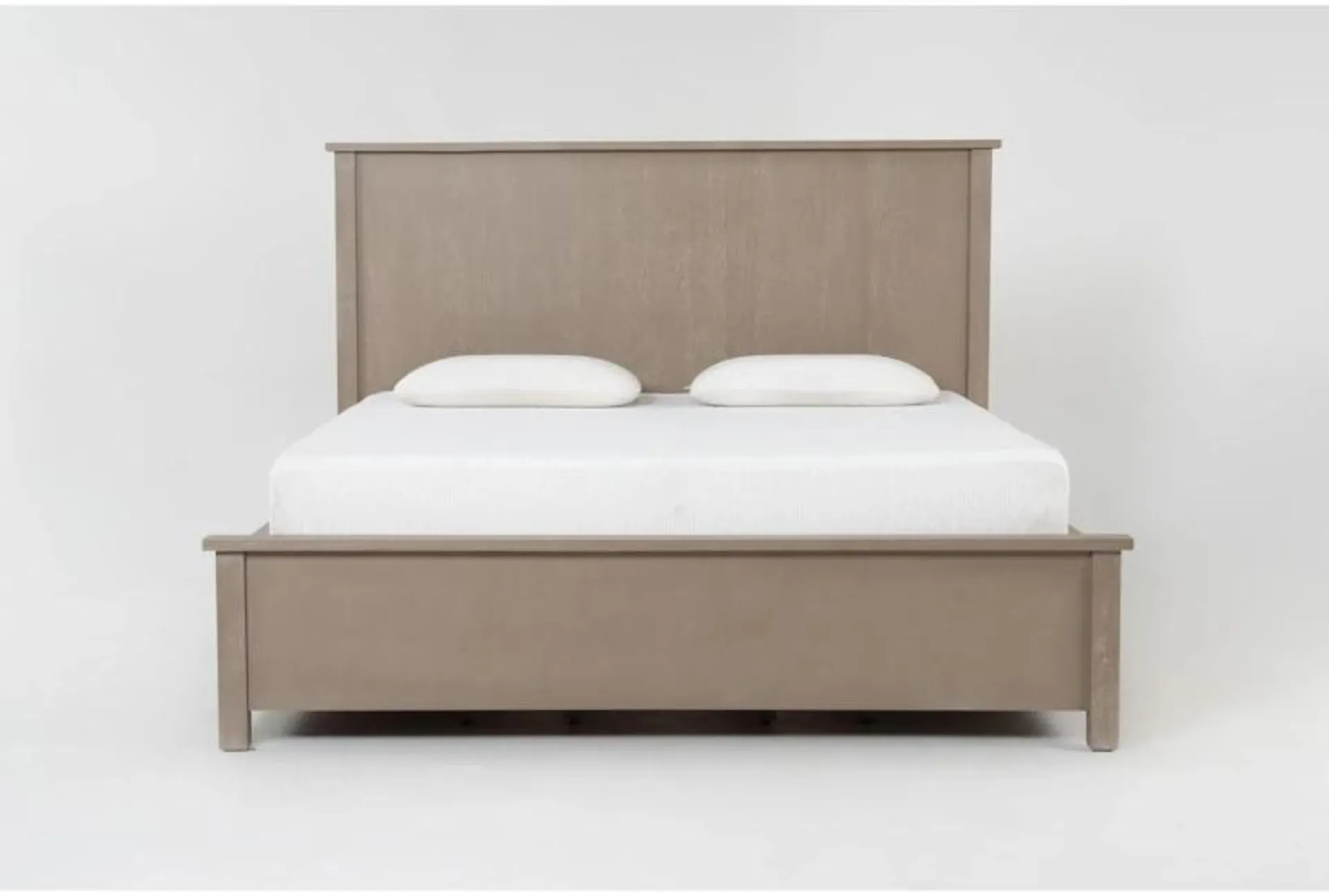 Felipe Grey Queen Wood Platform Bed