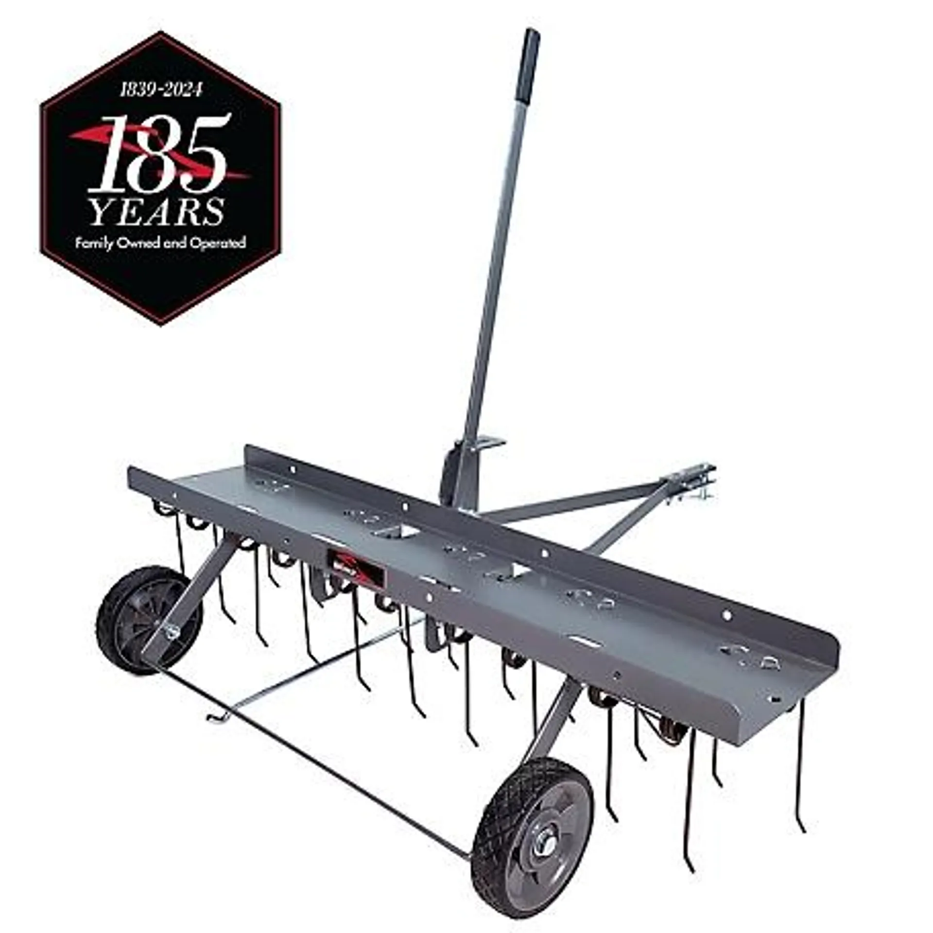 Brinly 40 in. Tow-Behind Dethatcher for Lawn Tractors and Zero-Turn Mowers