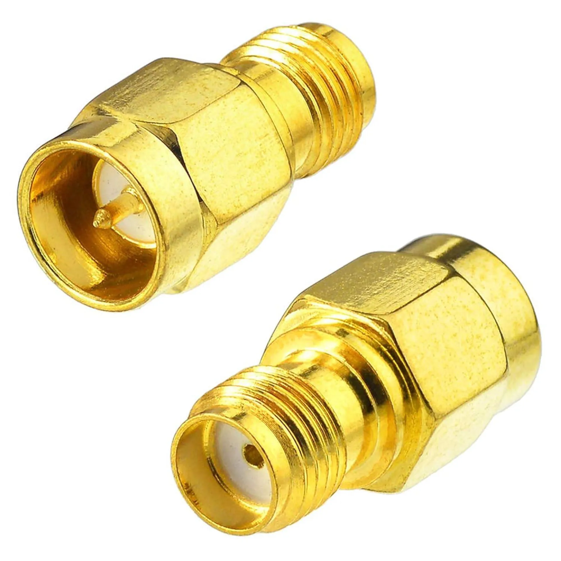 Great Choice Products Sma Male To Female Adapter Quick Push-On Connector (2 Pack) For Rf Test Fitting Test