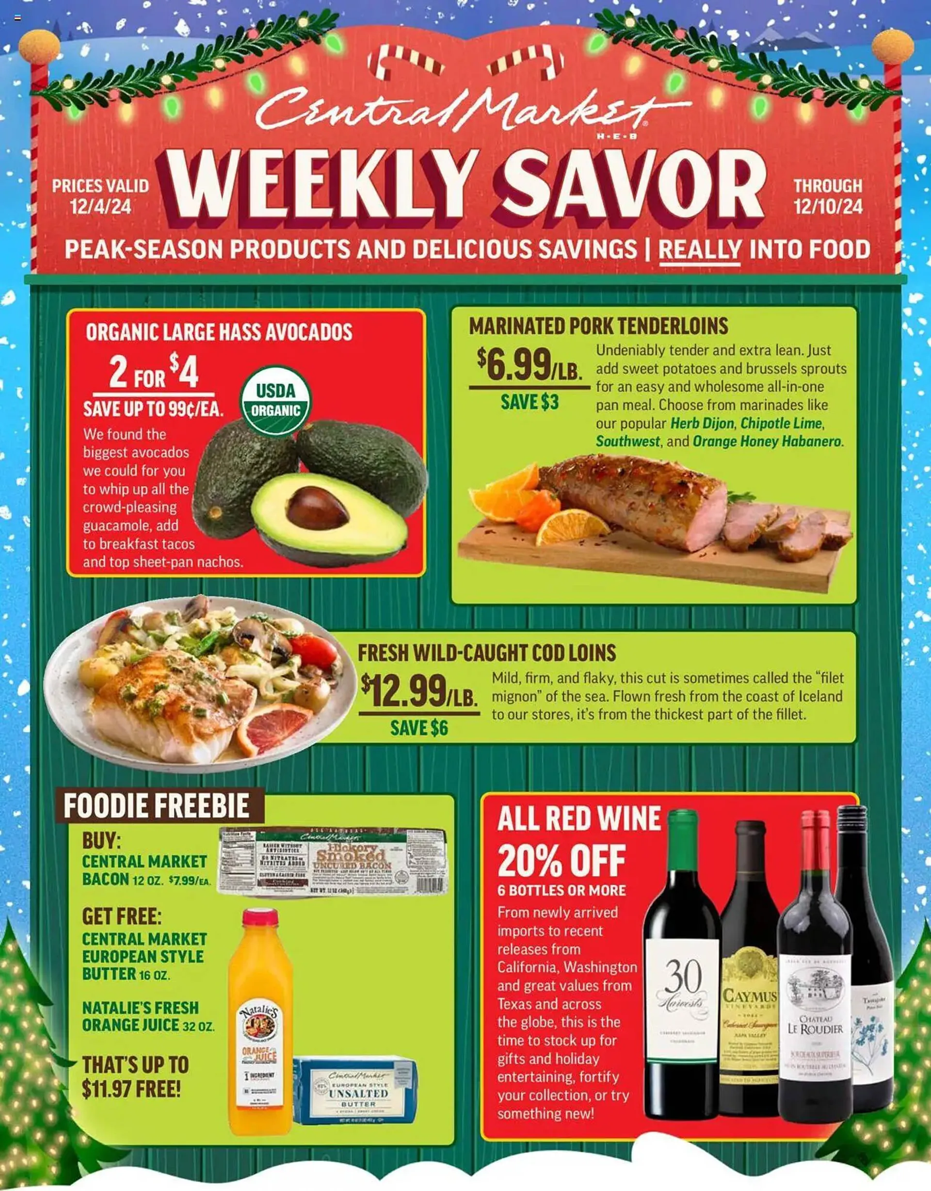 Central Market Weekly Ad - 1