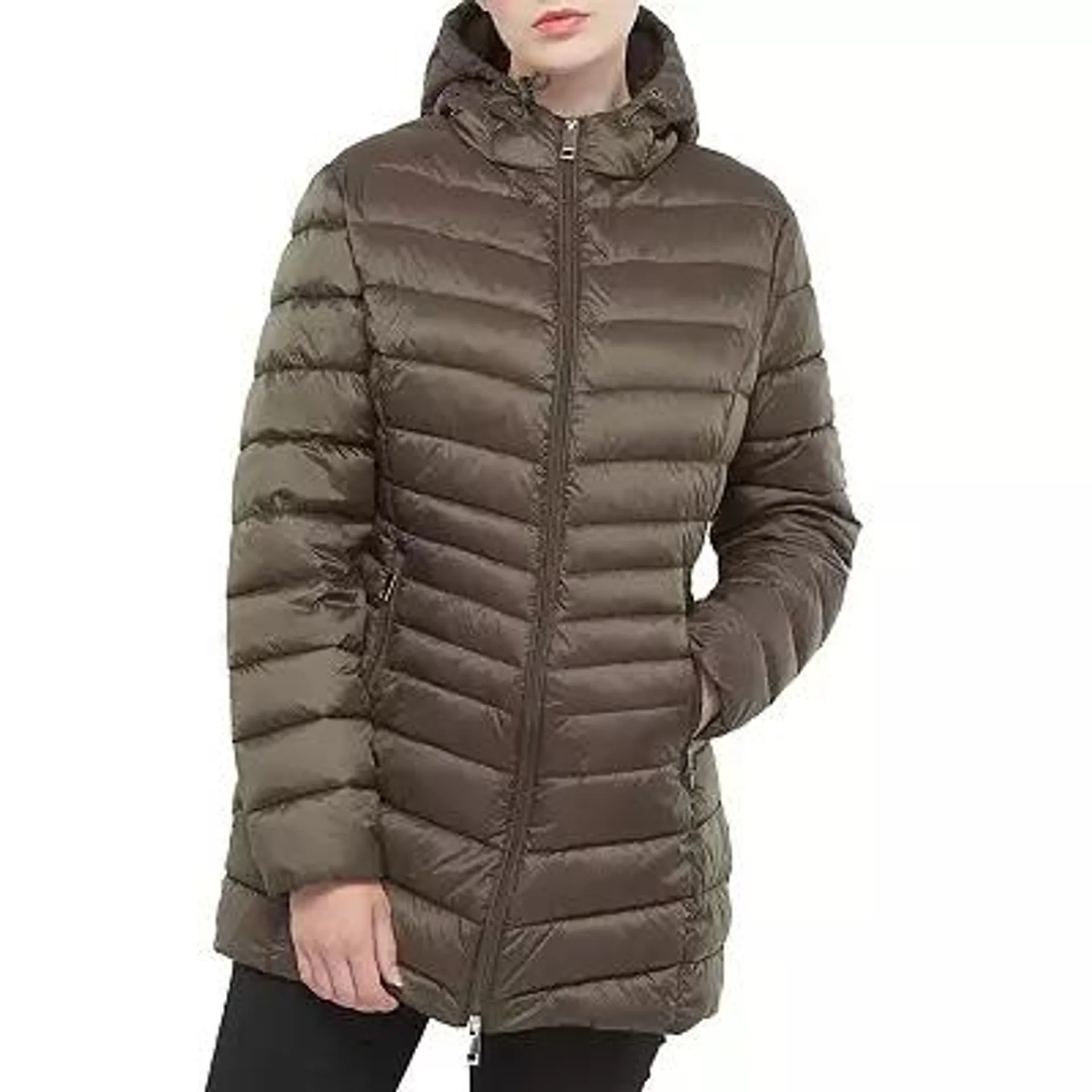 Women's Rokka&Rolla Long Packable Puffer Jacket