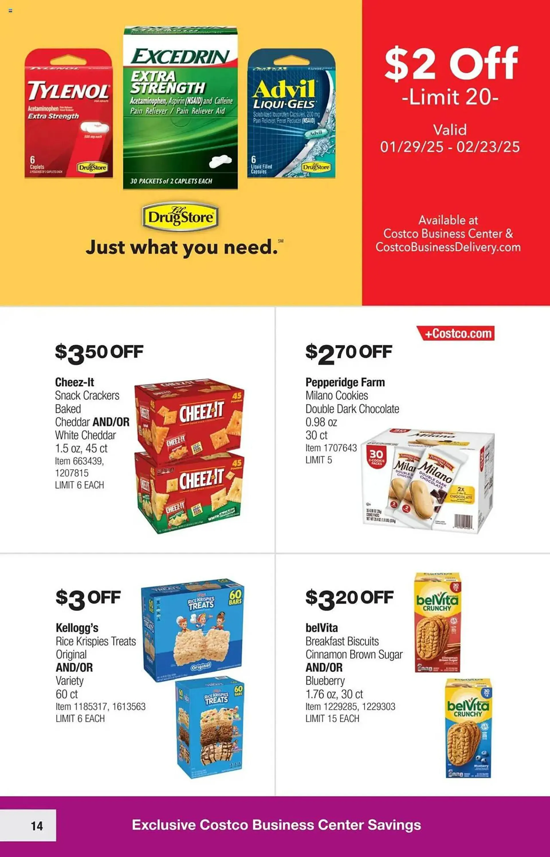 Catálogo de Costco Weekly Ad 29 de enero al 23 de febrero 2025 - Página 14