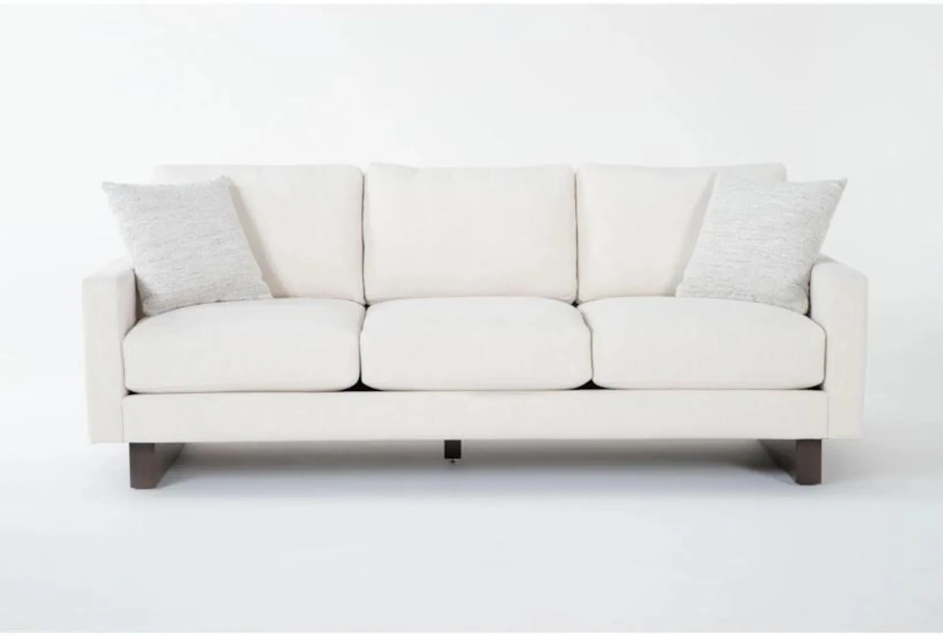 Nomad 90" Ivory Performance Fabric Estate Sofa