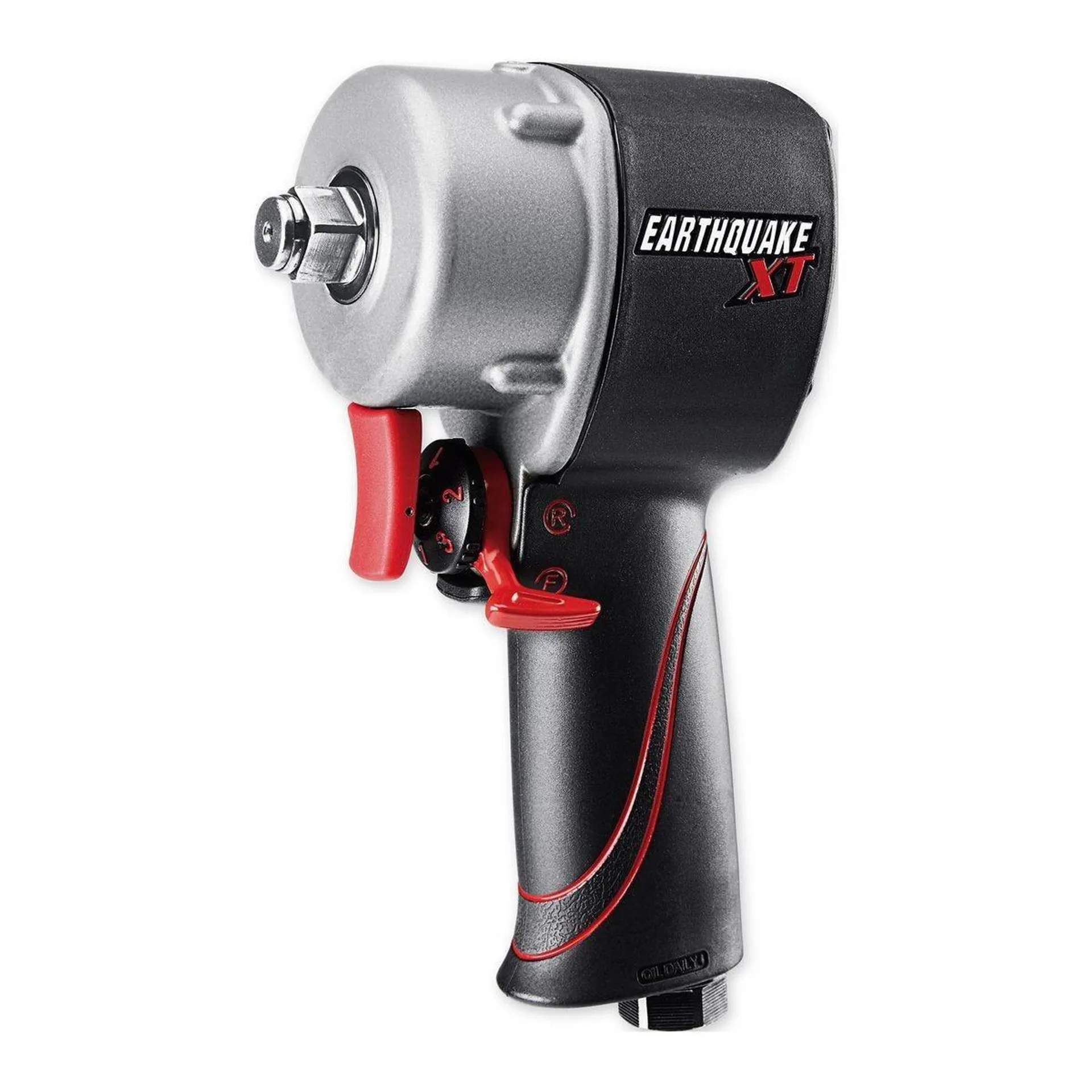 1/2 in. Stubby Air Impact Wrench, Jumbo Hammer, 700 ft-lbs