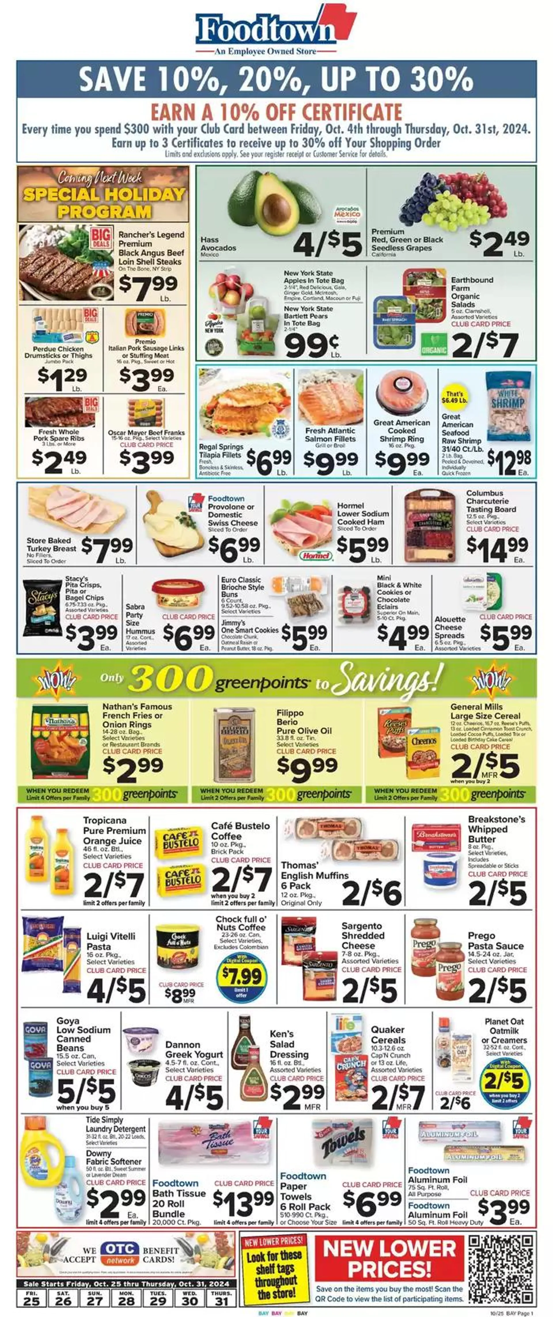 Weekly ad Top offers for all bargain hunters from October 25 to October 31 2024 - Page 1