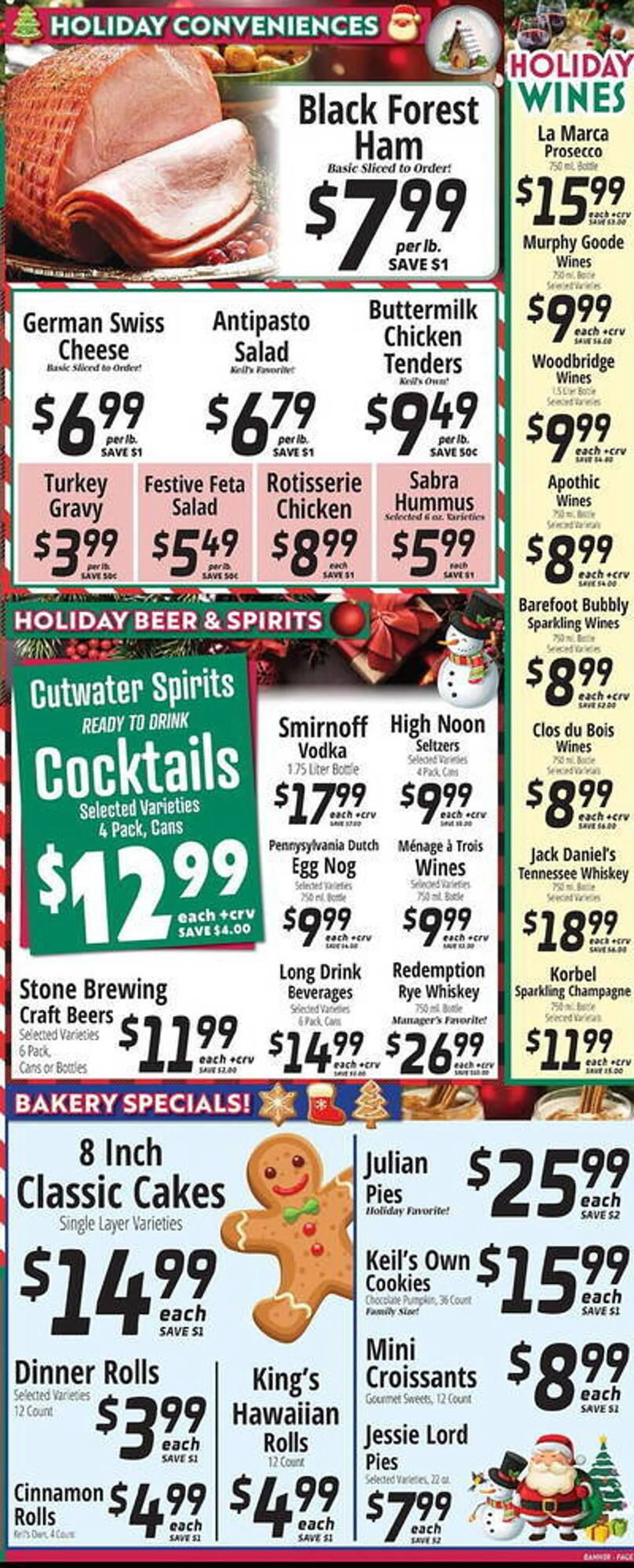 Weekly ad Keil's Fresh Food Stores Weekly Ad from December 18 to December 24 2024 - Page 3