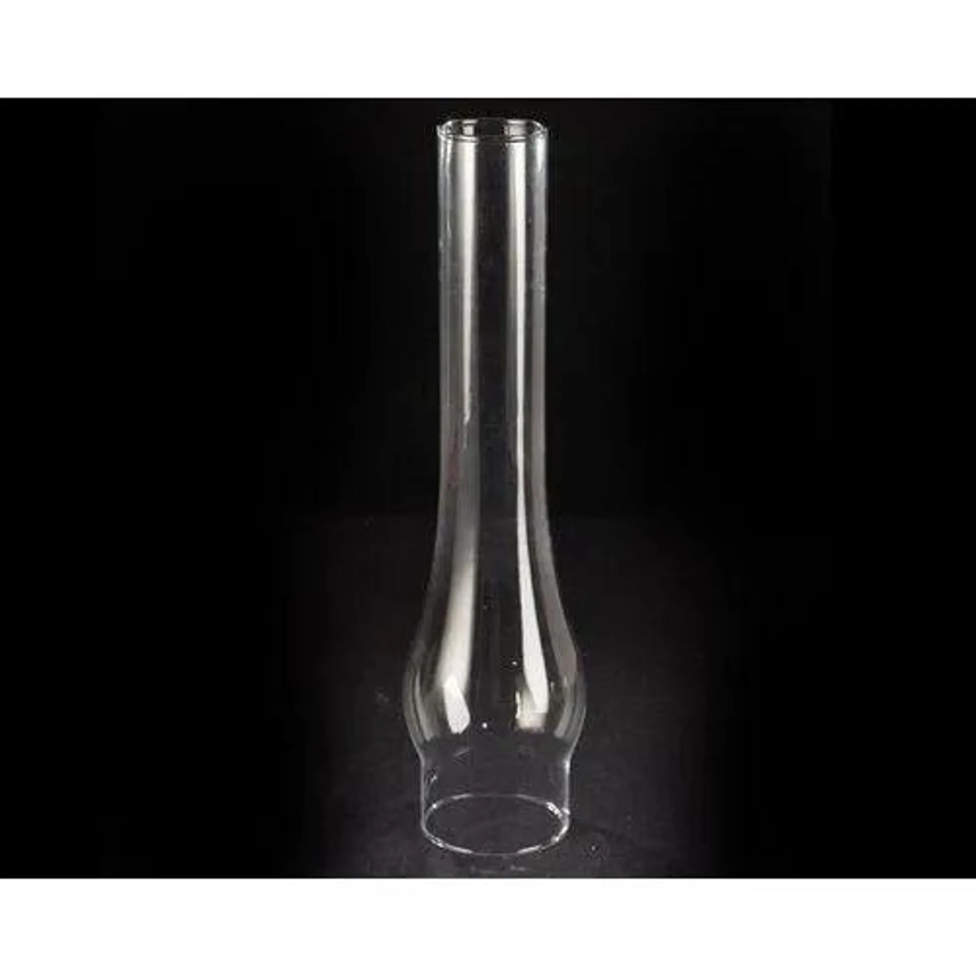 Clear Glass 14 Inch Oil Lamp Replacement Chimney