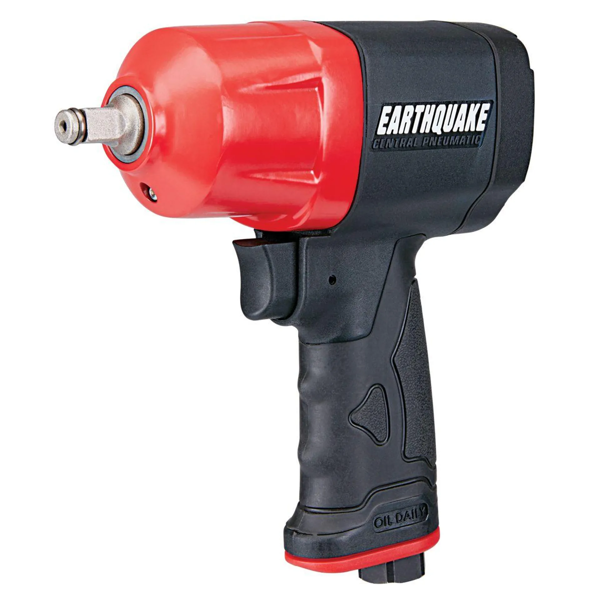 EARTHQUAKE 3/8 in. Composite Air Impact Wrench, Twin Hammer, 450 ft. lbs.