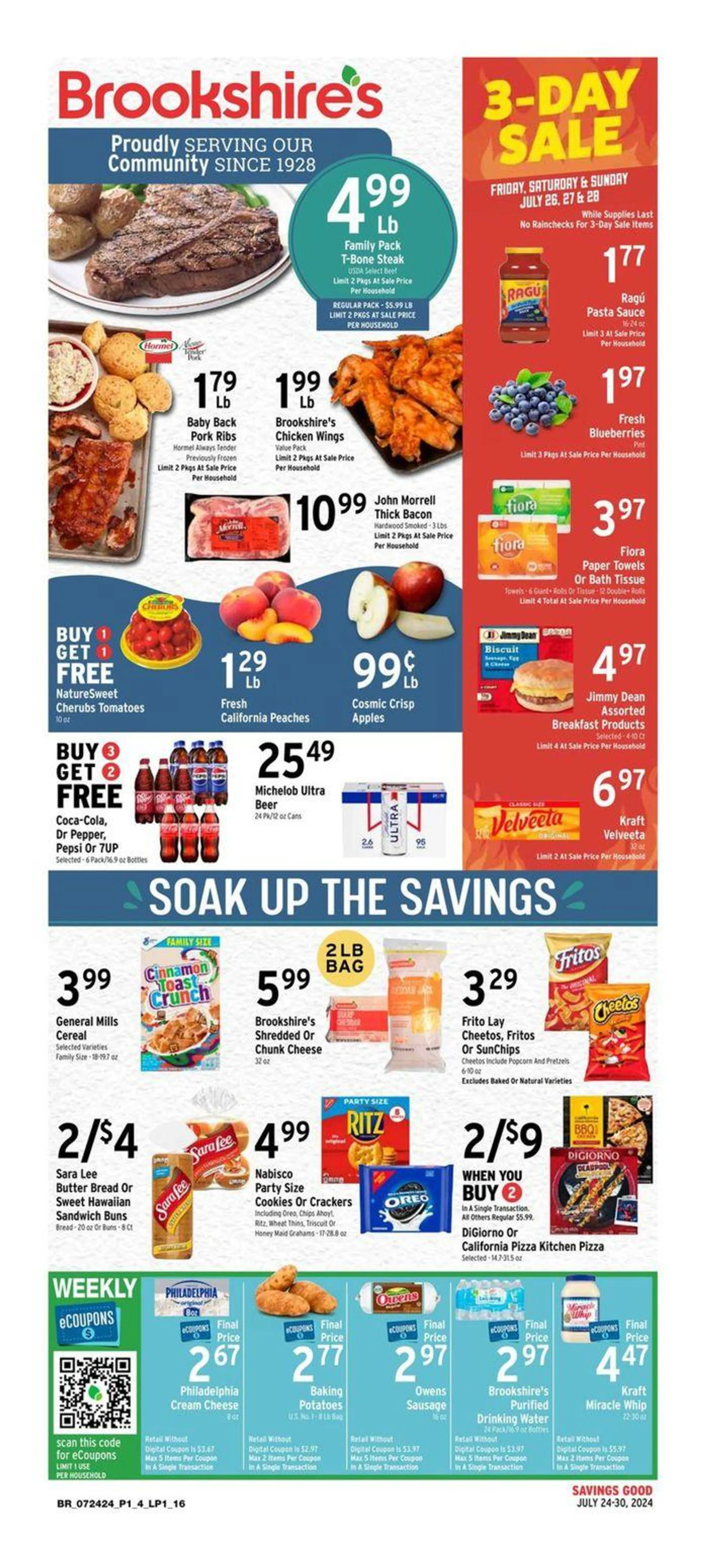 Weekly ad Great offer for bargain hunters from July 24 to July 30 2024 - Page 1