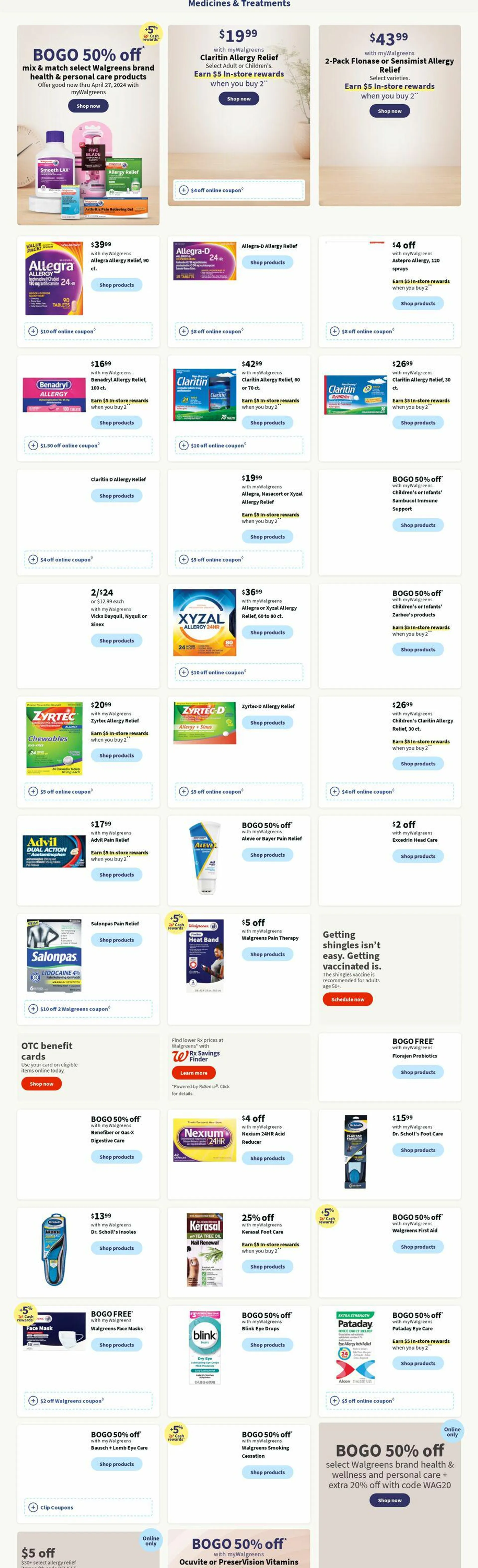 Weekly ad Walgreens Current weekly ad from March 25 to April 3 2024 - Page 6