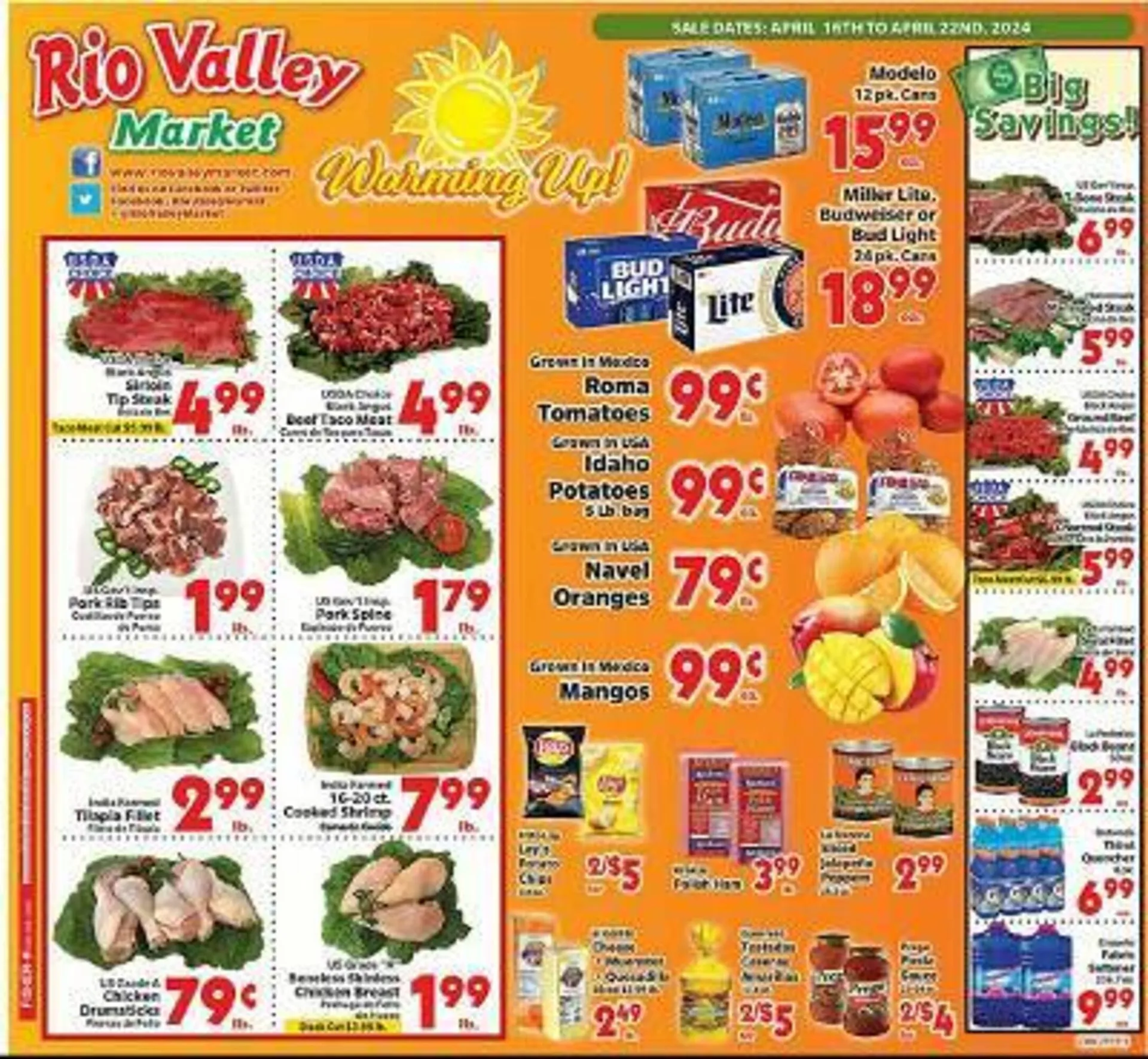 Rio Valley Market Weekly Ad - 1