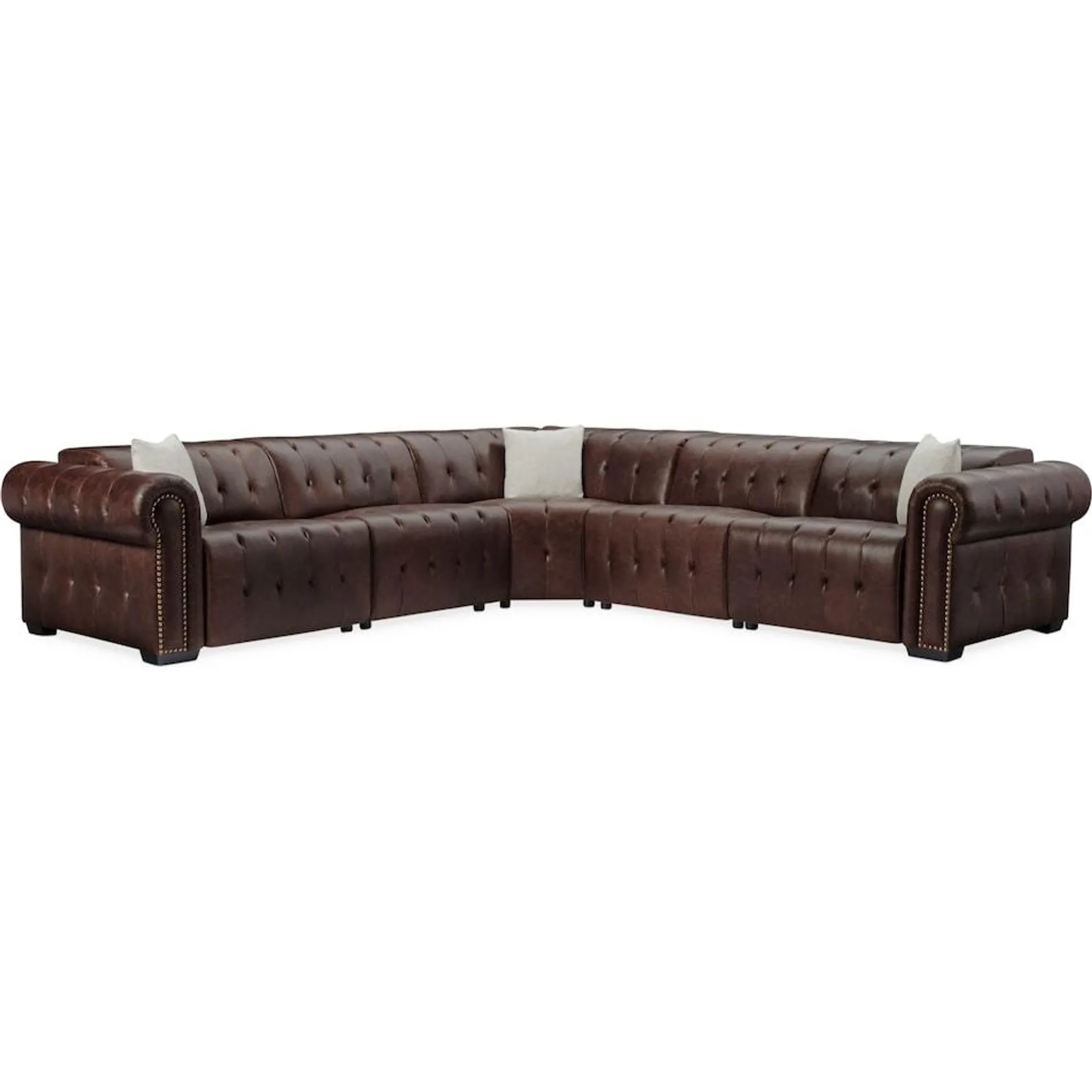 Windsor Park 5-Piece Dual-Power Reclining Sectional