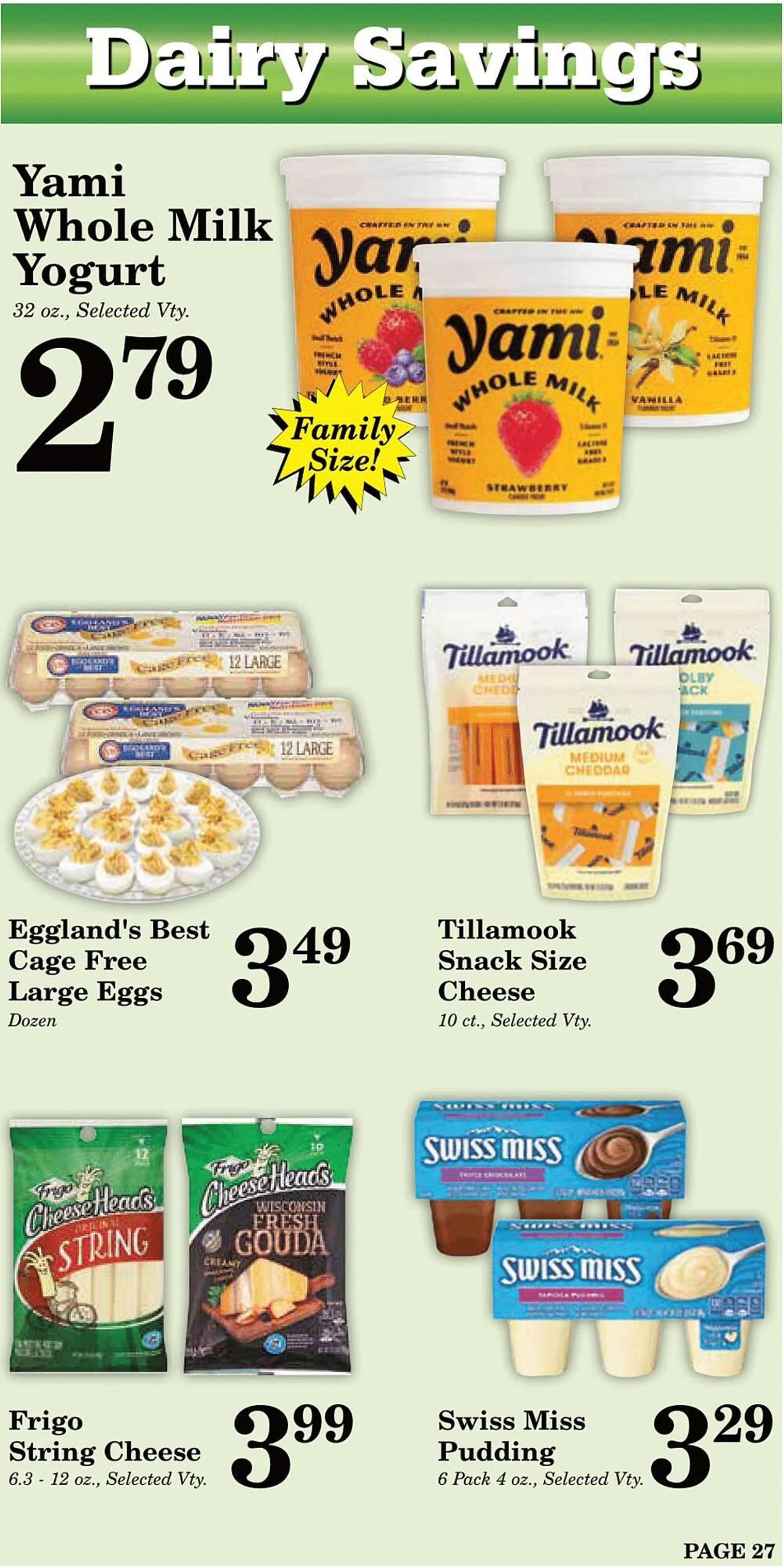 Weekly ad Harvest Foods ad from June 26 to July 30 2024 - Page 27