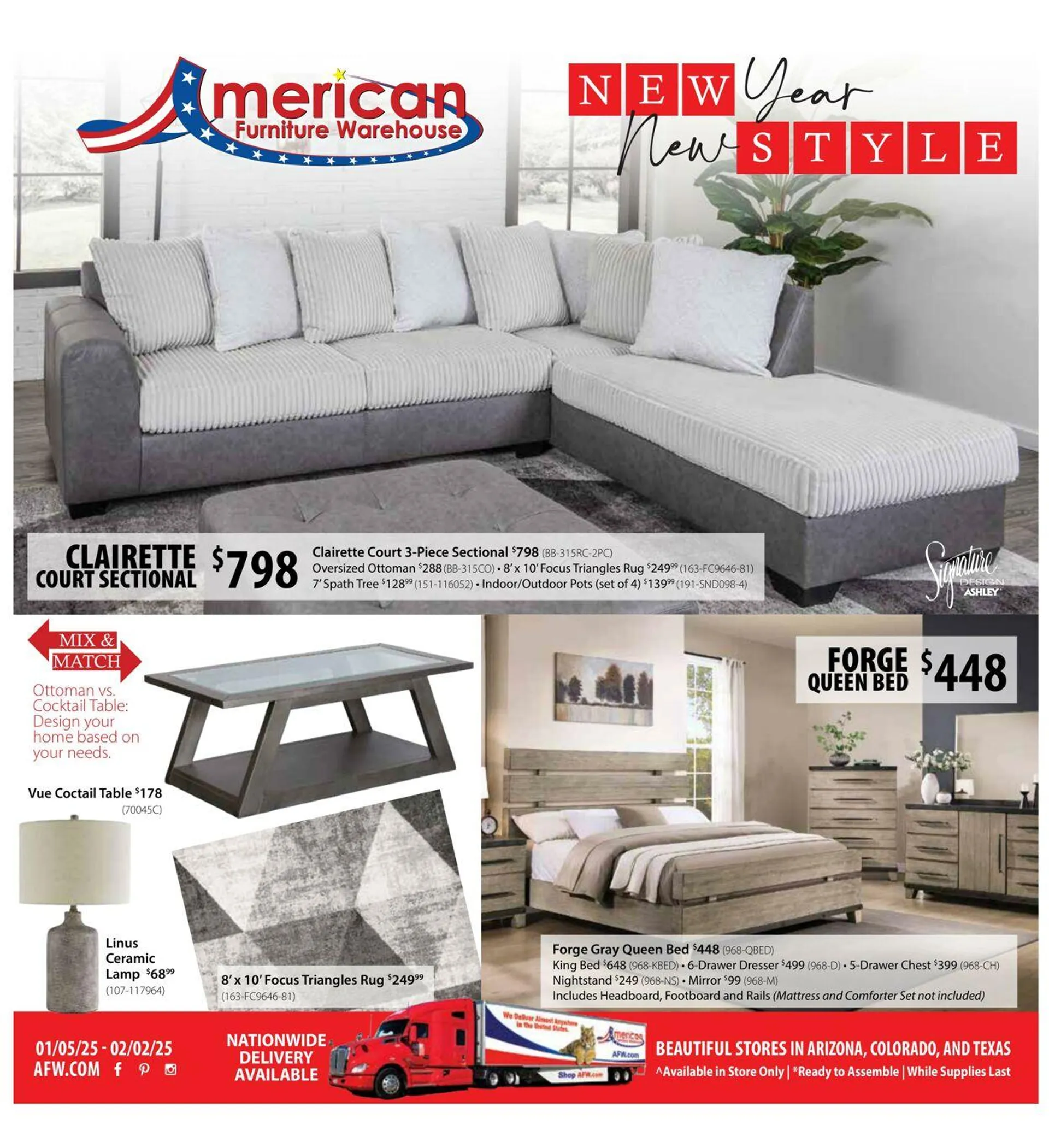 American Furniture Warehouse Current weekly ad - 1