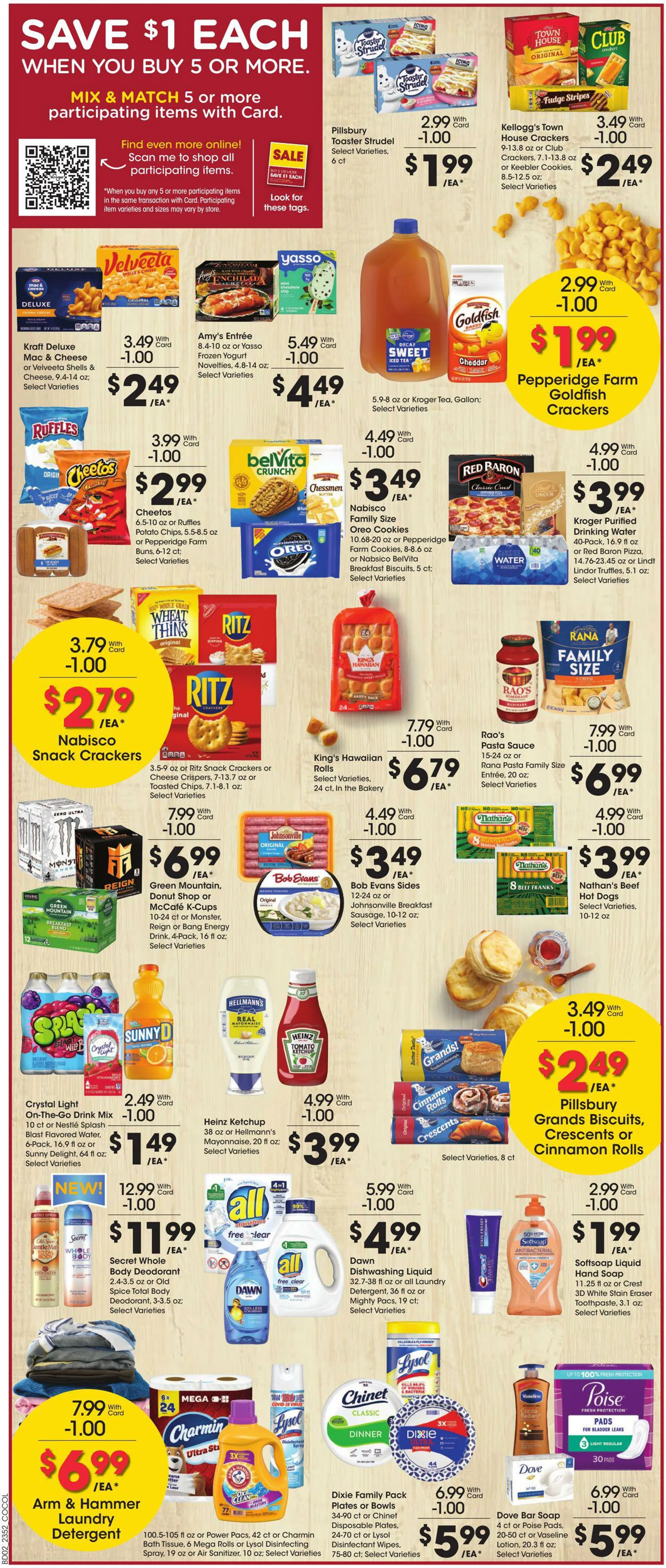 Weekly ad Kroger Current weekly ad from January 24 to January 30 2024 - Page 5