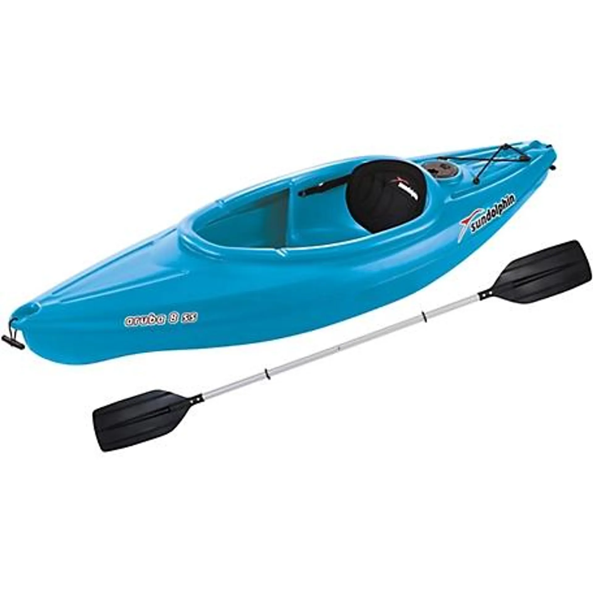 Sun Dolphin 8 ft. Aruba SS Kayak, Ocean, Paddle Included