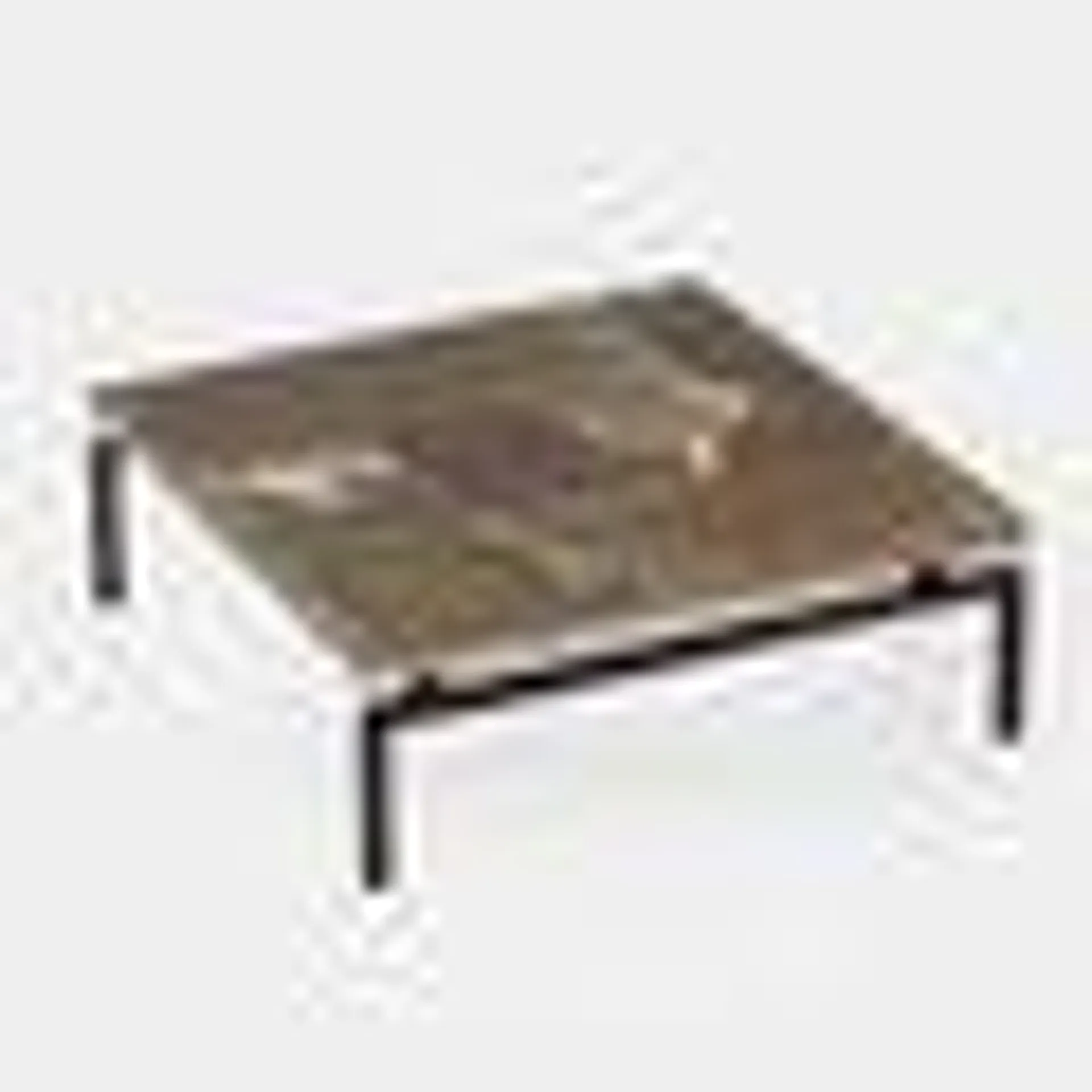 Brutalist Early Edition Square Coffee Table by Paul Kingma, 1964
