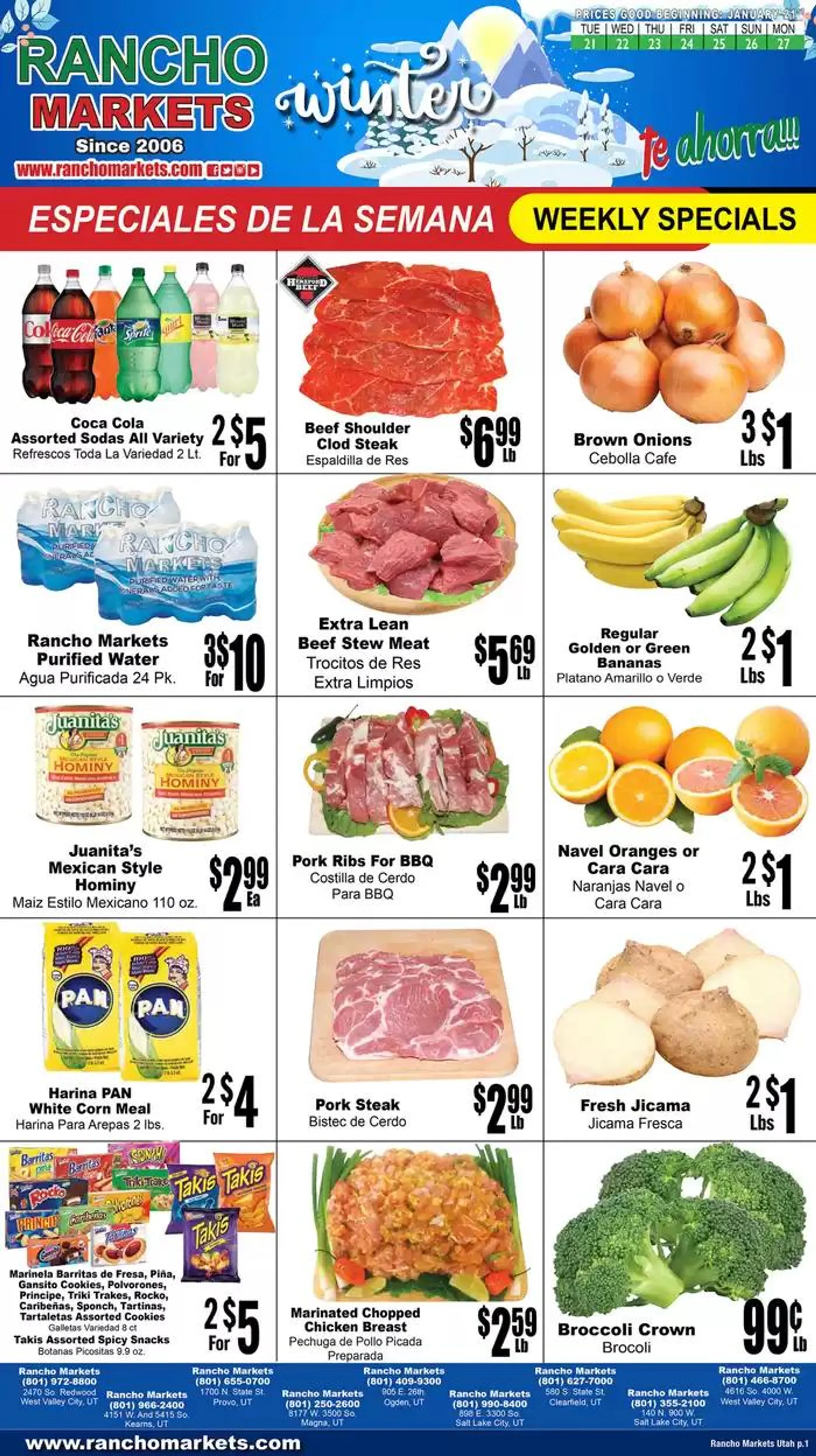 Flyer Rancho Markets - 1