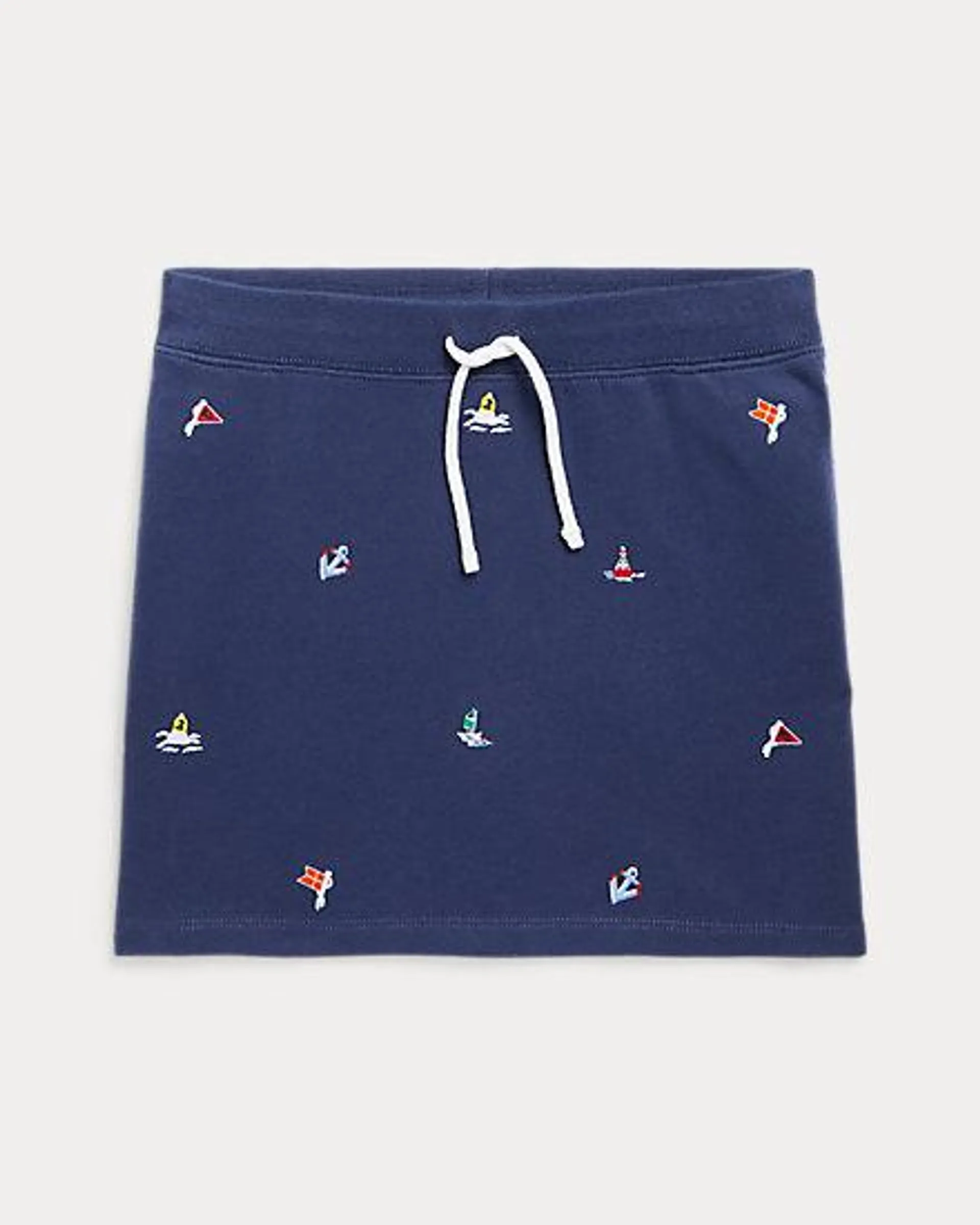Nautical Fleece Skirt