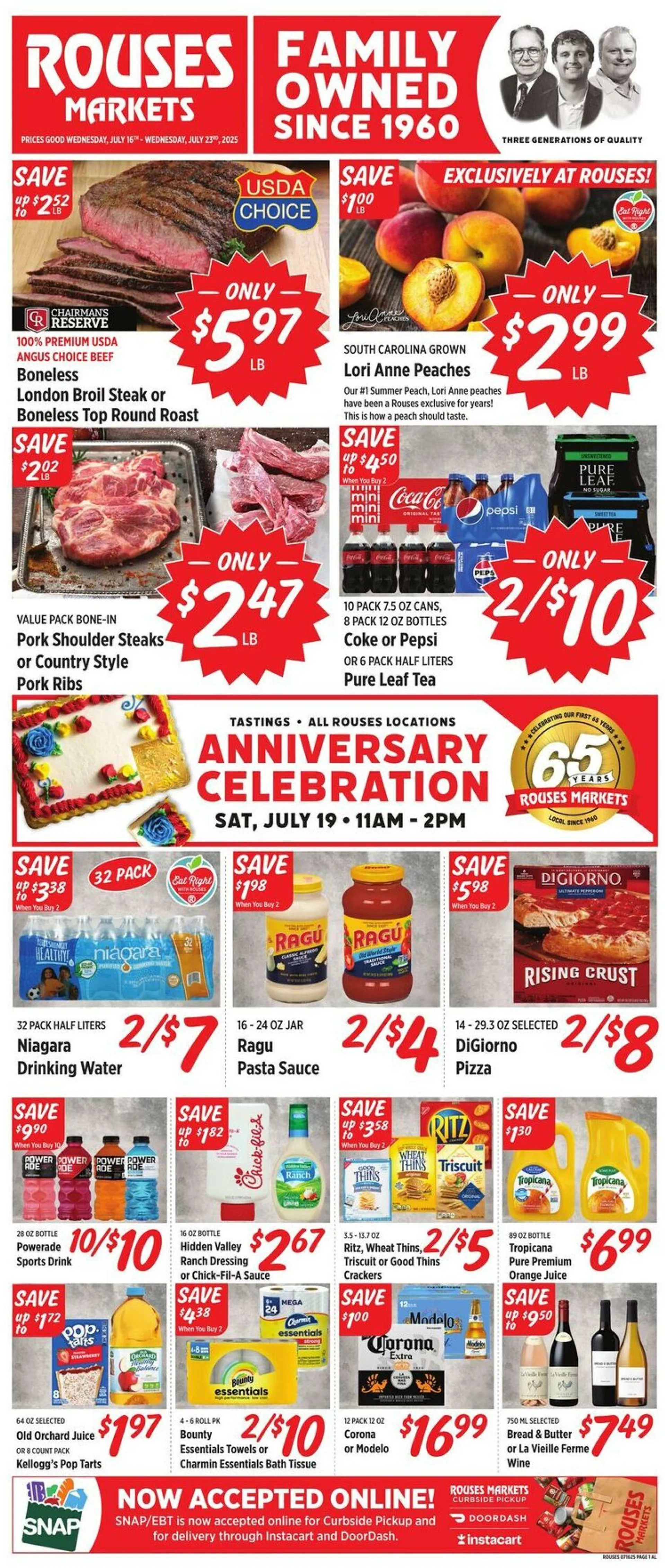 Weekly ad Rouses Current weekly ad from July 16 to July 23 2025 - Page 1
