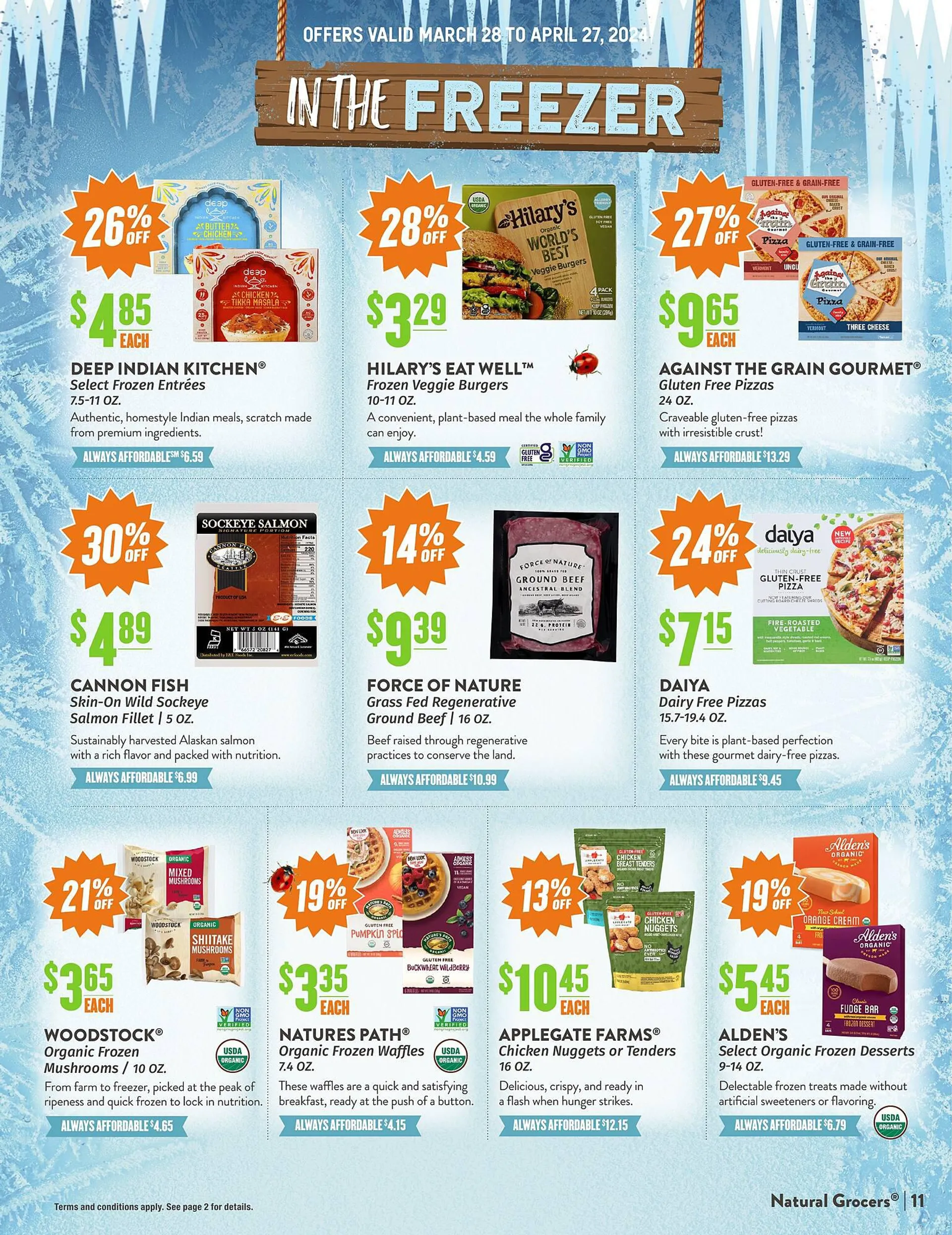 Weekly ad Natural Grocers ad from March 28 to April 27 2024 - Page 11