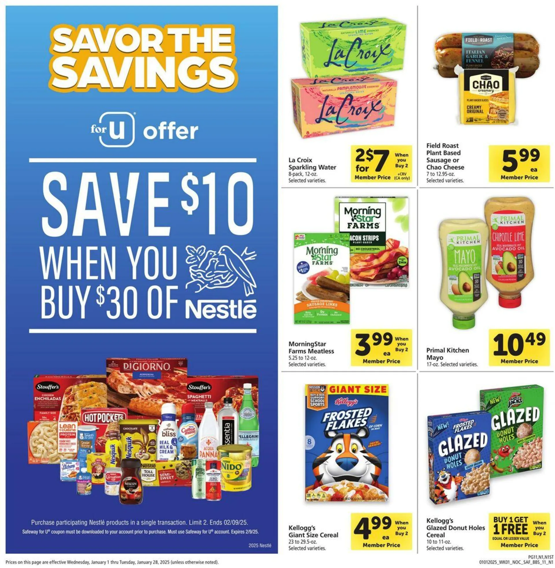 Weekly ad Safeway Current weekly ad from January 1 to January 28 2025 - Page 11