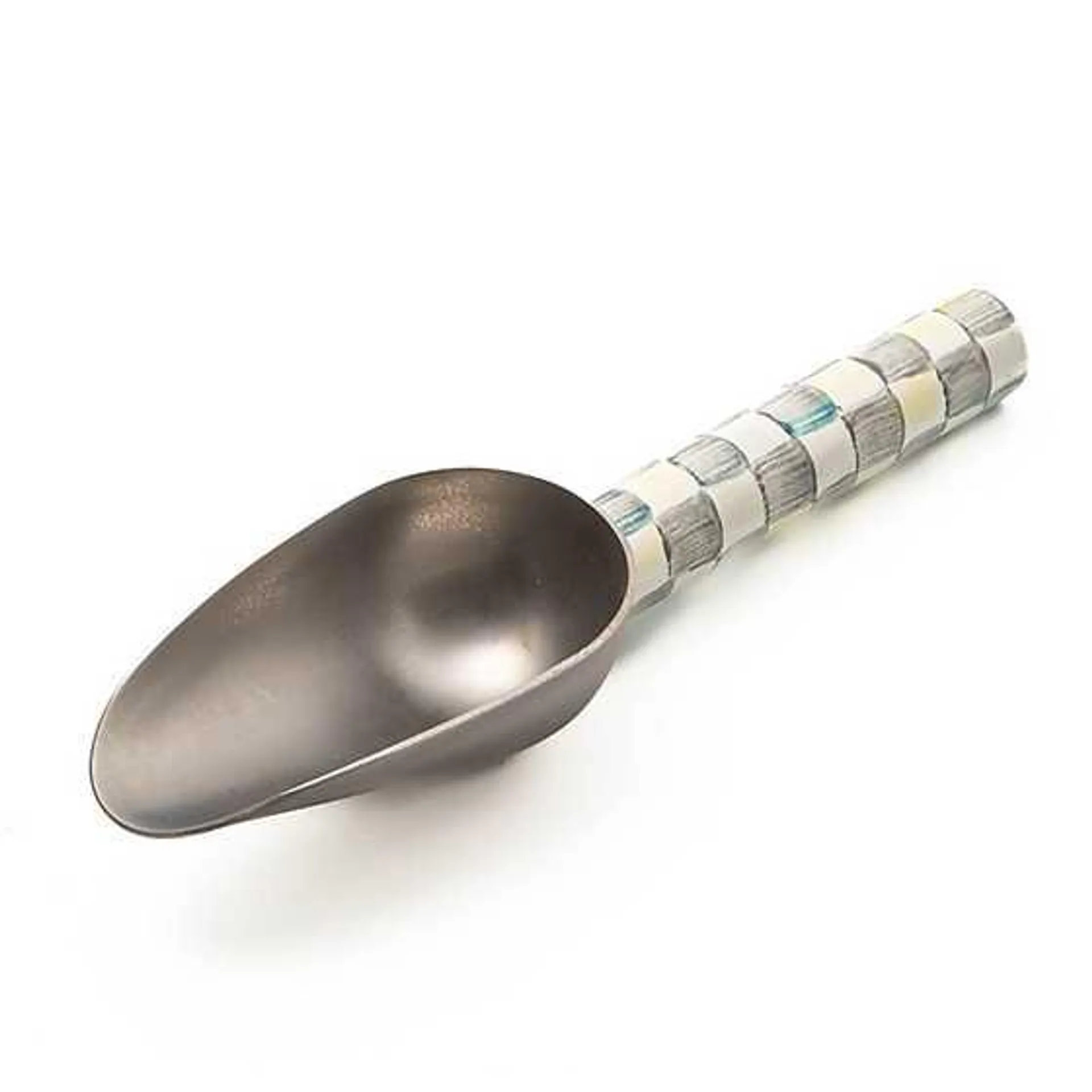 Sterling Check Small Scoop