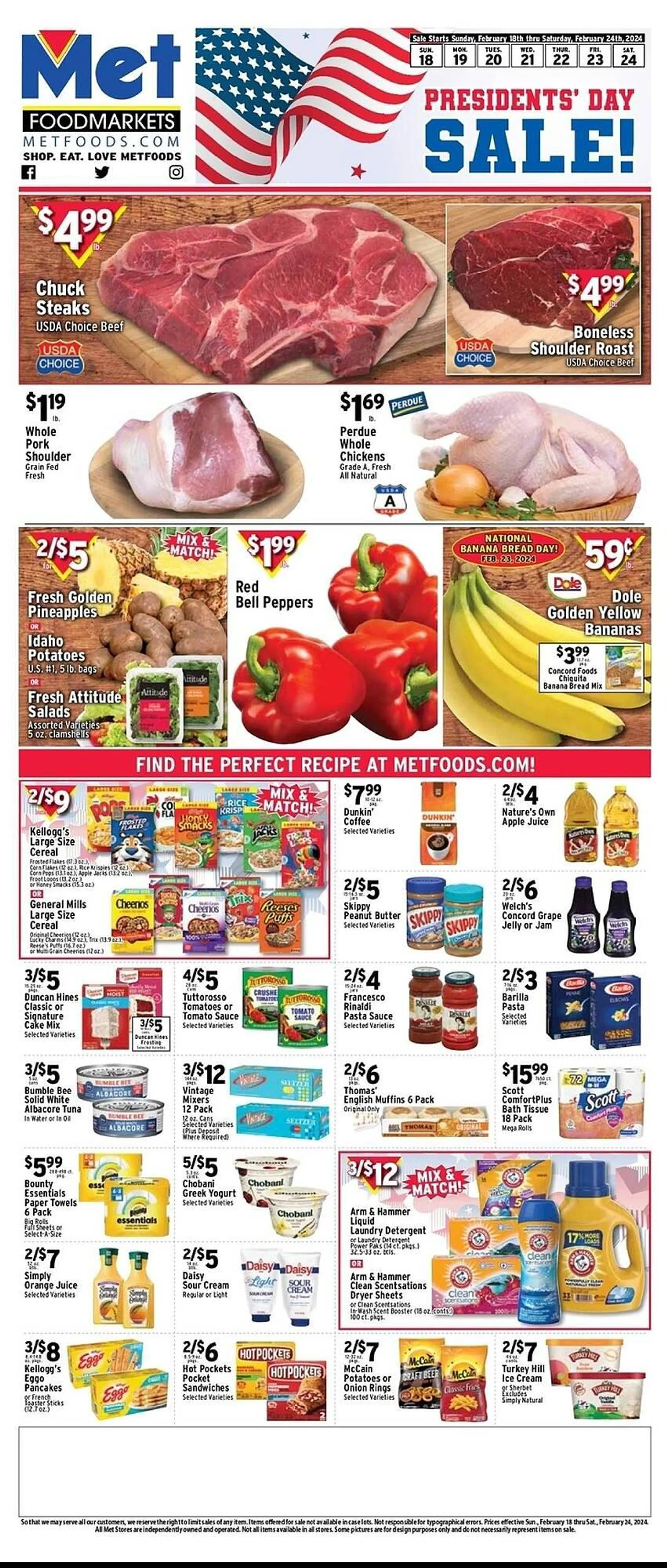 Weekly ad Met Foodmarkets Weekly Ad from February 18 to February 24 2024 - Page 