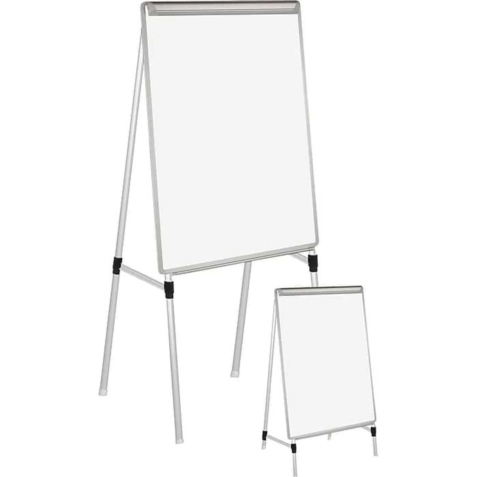 MasterVision Silver Easy Clean Melamine Dry-Erase Whiteboard,