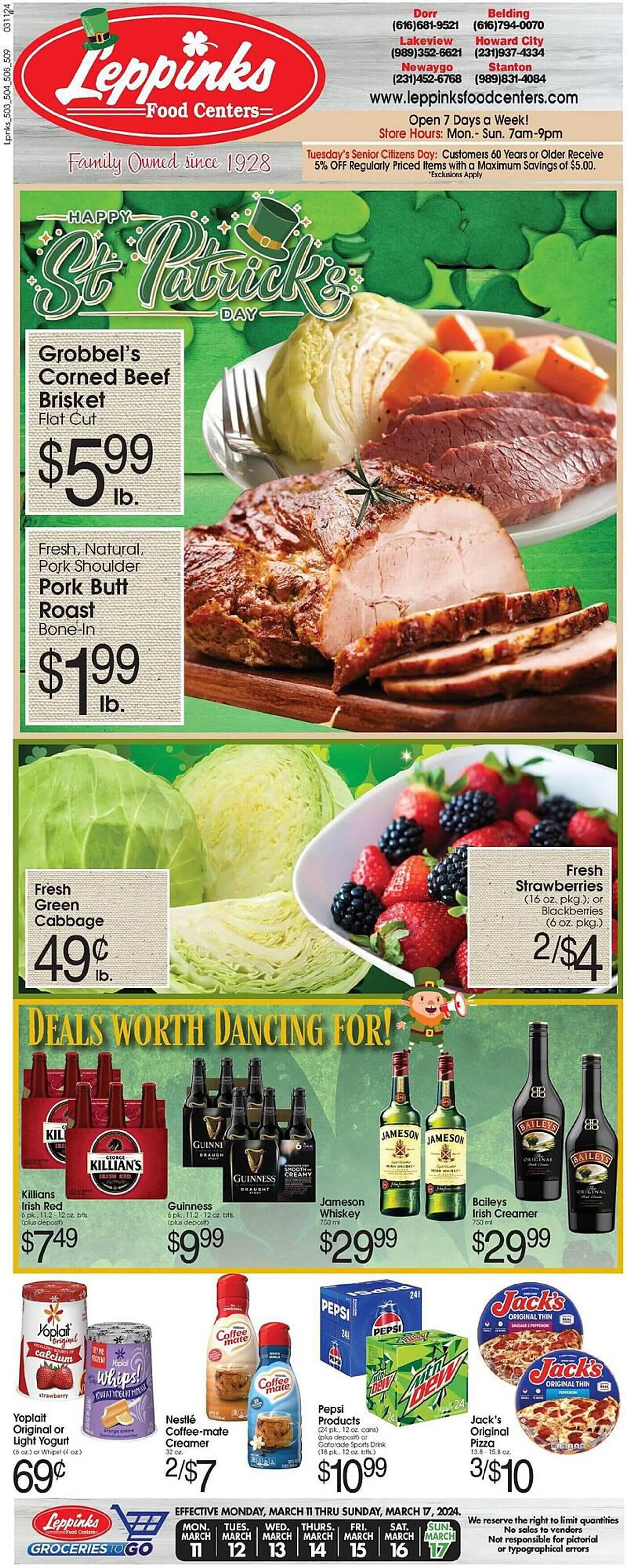 Weekly ad Festival Foods Weekly Ad from March 11 to March 16 2024 - Page 1