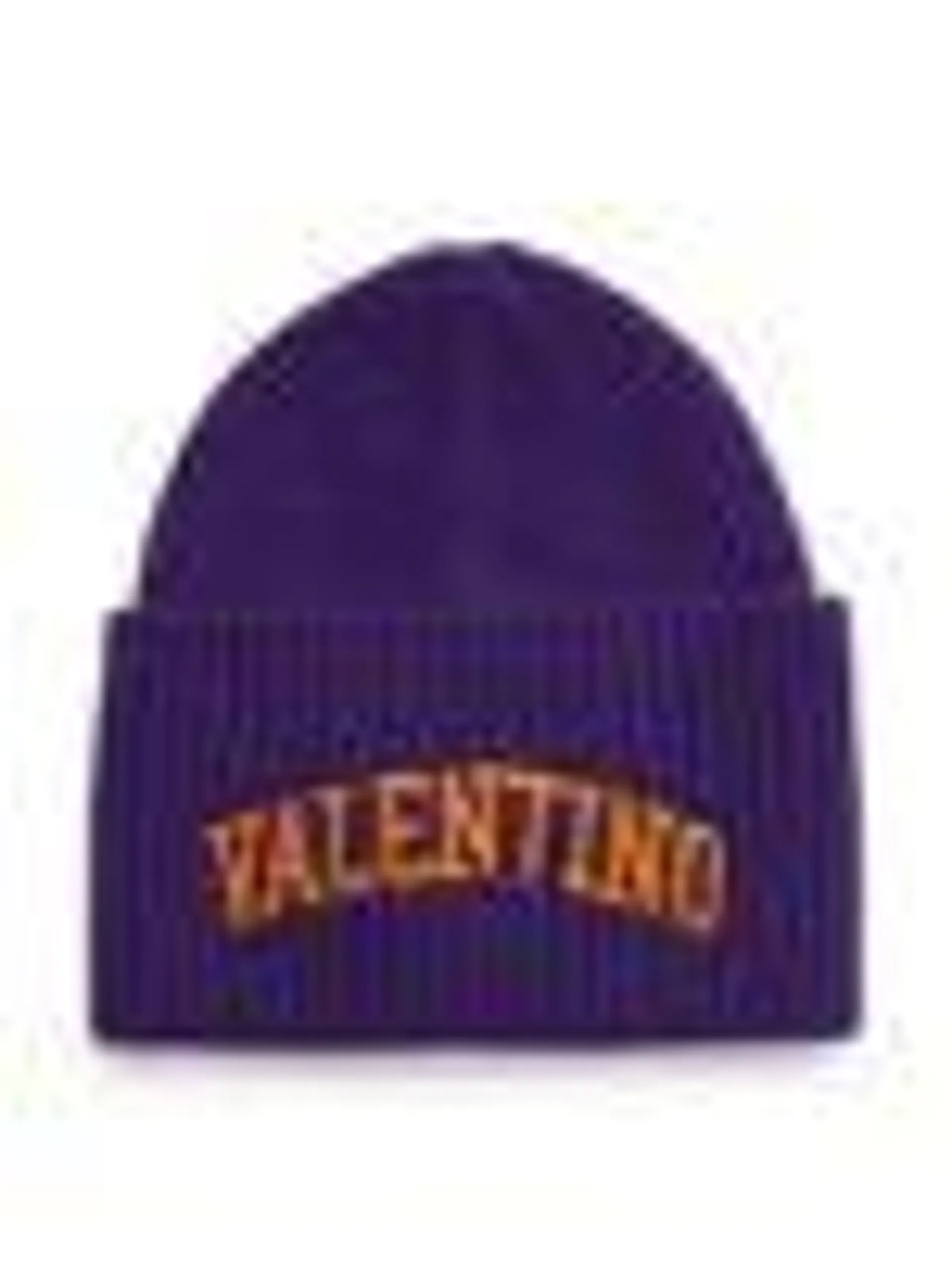 Logo Embroidered Virgin Wool Beanie