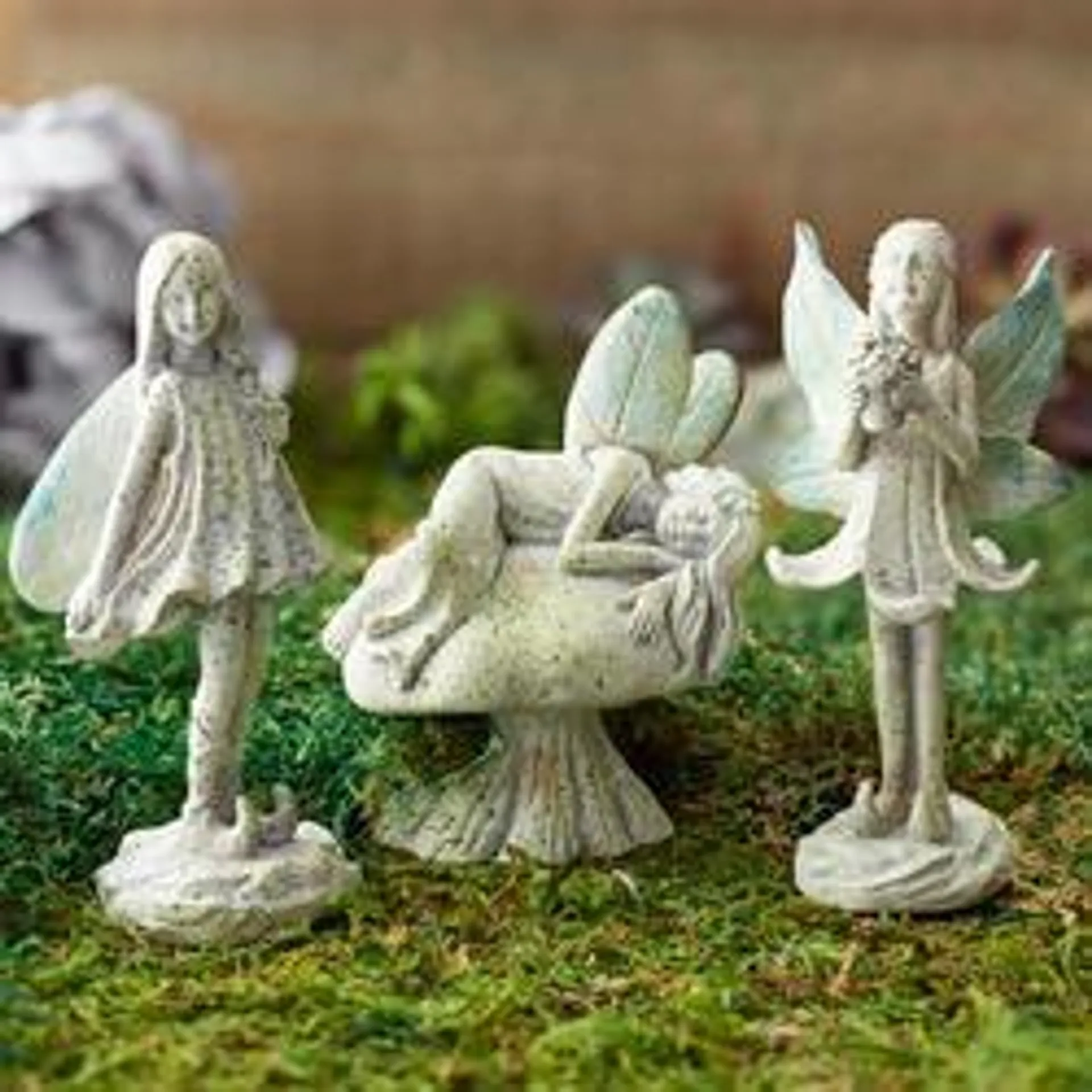 Garden Fairy Garden Set (Package of 3 pieces)