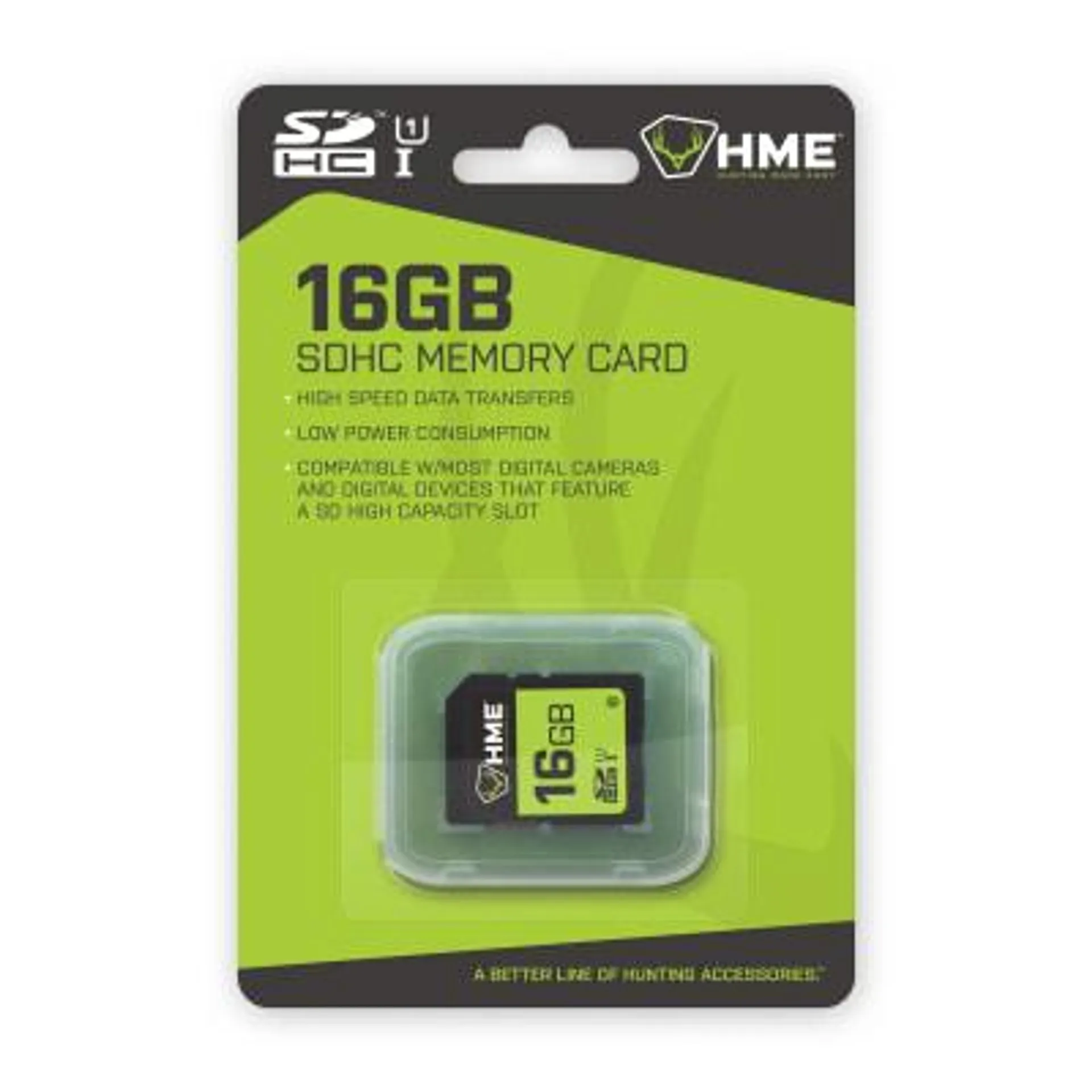 HME 16GB SD Memory Card