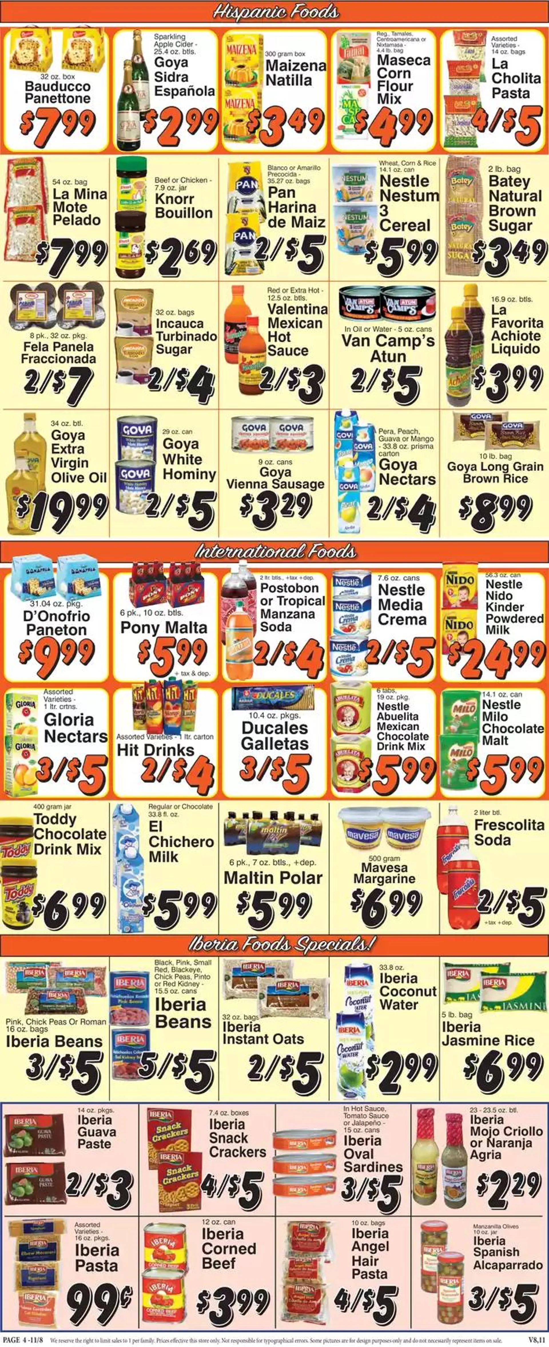 Weekly ad Special offers for you from November 8 to November 22 2024 - Page 4