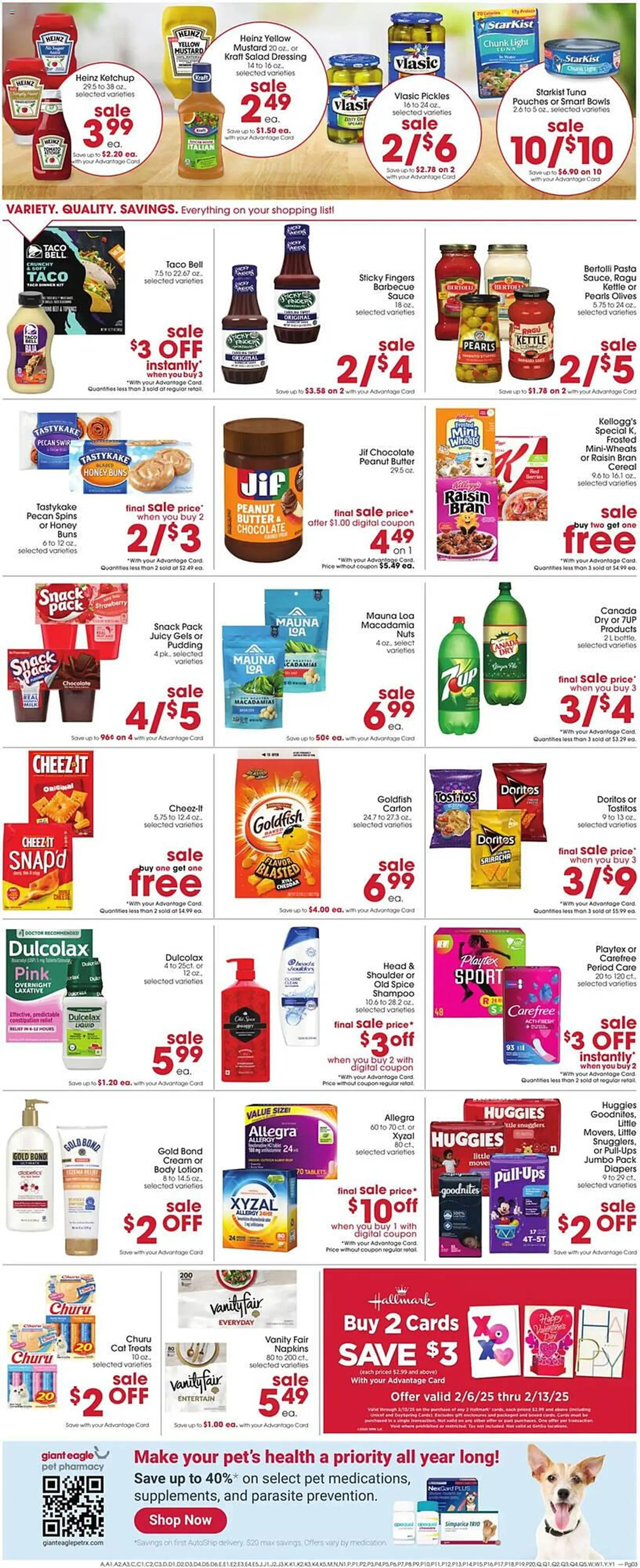 Catálogo de Giant Eagle Weekly Ad 6 de febrero al 12 de febrero 2025 - Página 5