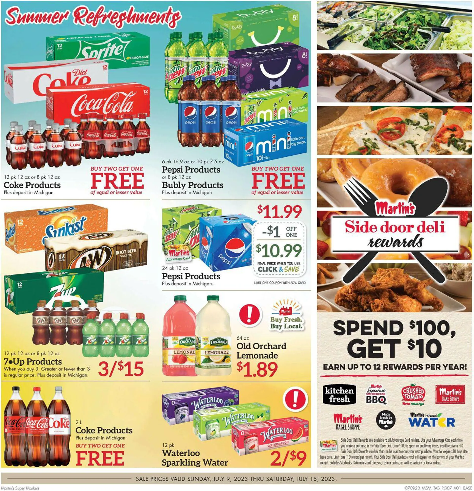 Weekly ad Martin’s Current weekly ad from July 9 to July 15 2023 - Page 7