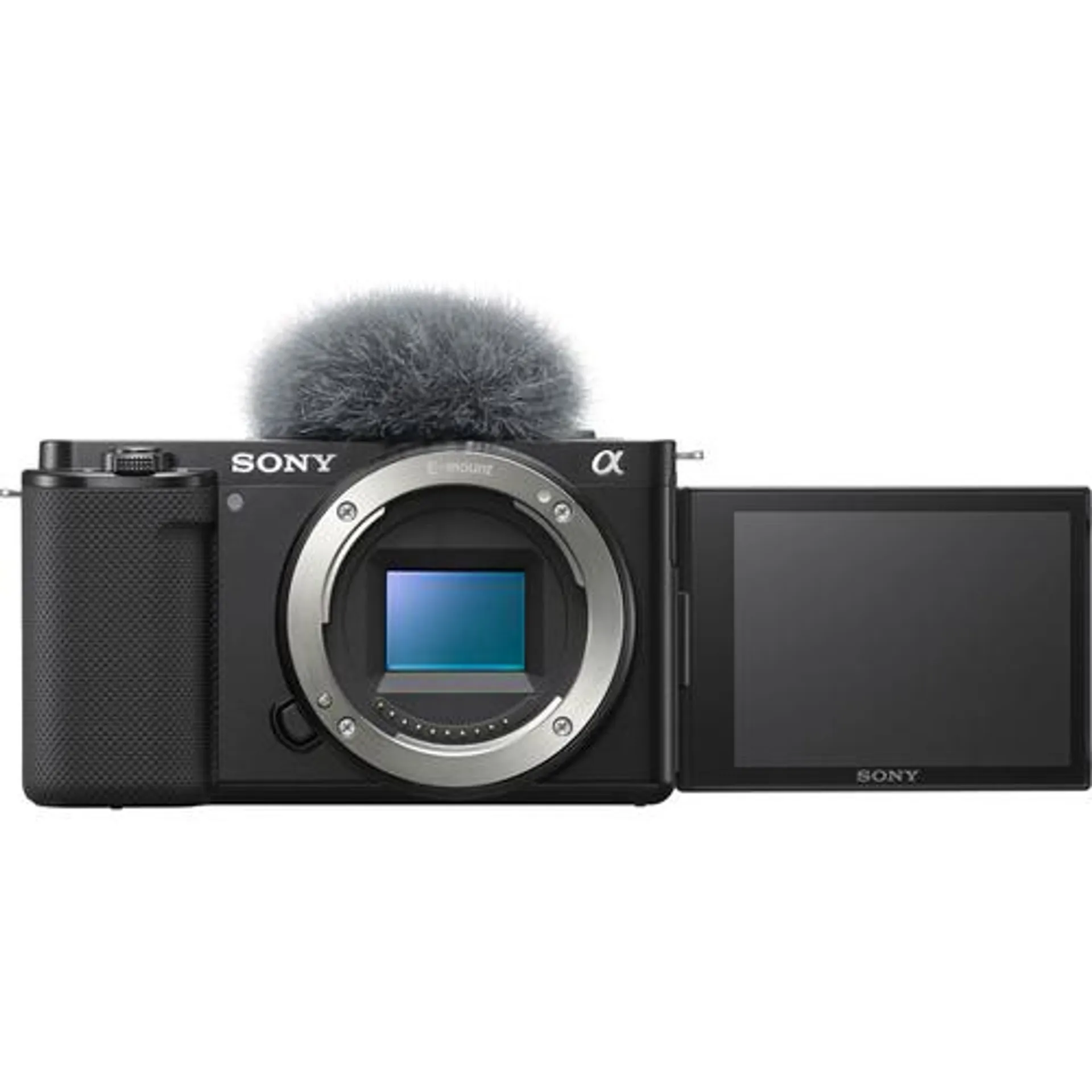 Sony Alpha ZV-E10 APS-C Interchangeable Lens Mirrorless Vlog Camera, Body Open Box