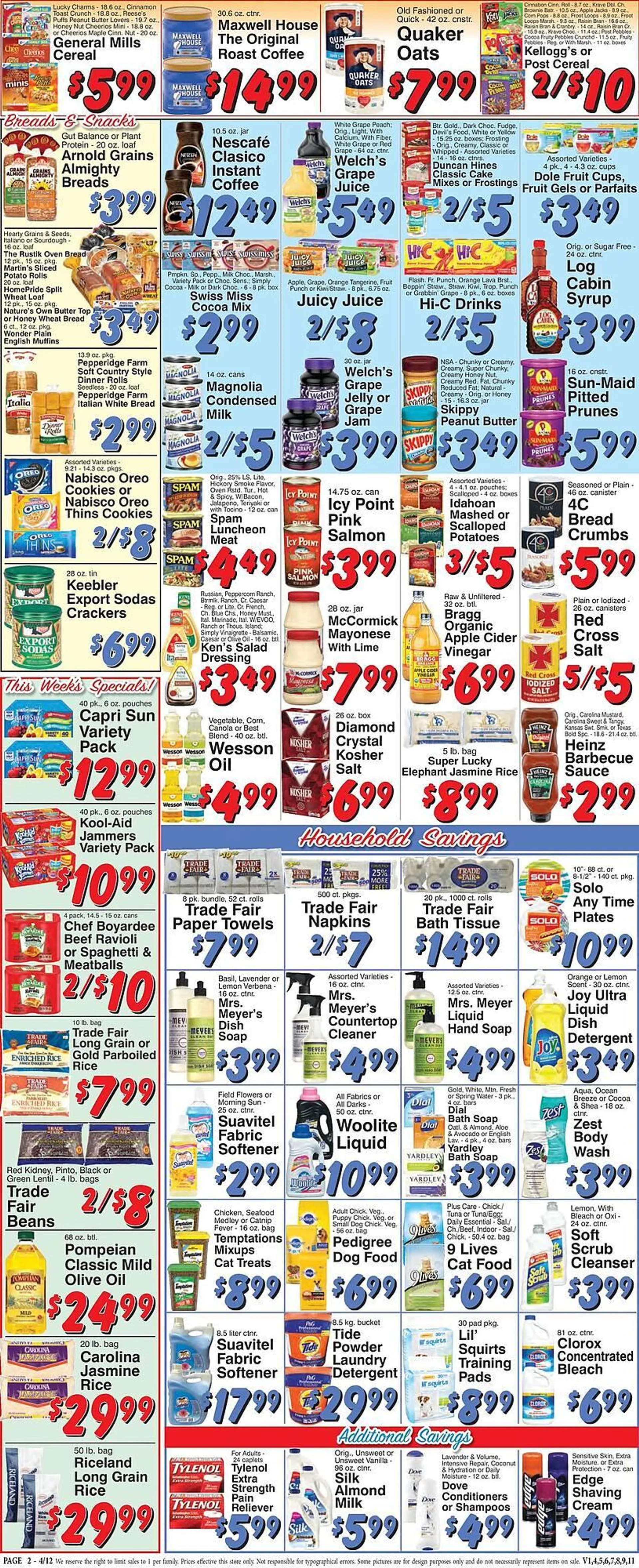 Trade Fair Supermarket Weekly Ad - 2