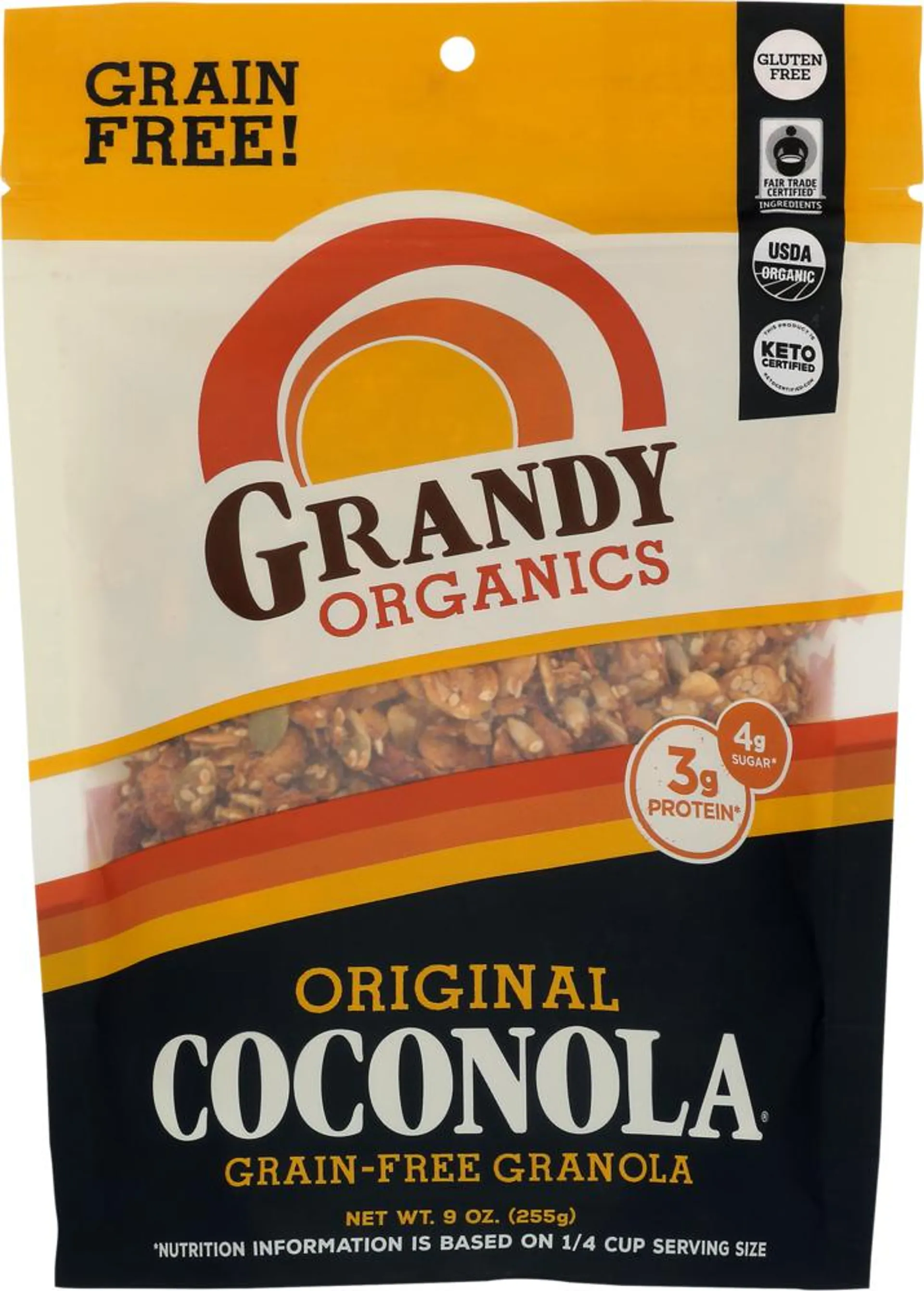 Grandy Oats Granola Original Coconola Org 9z